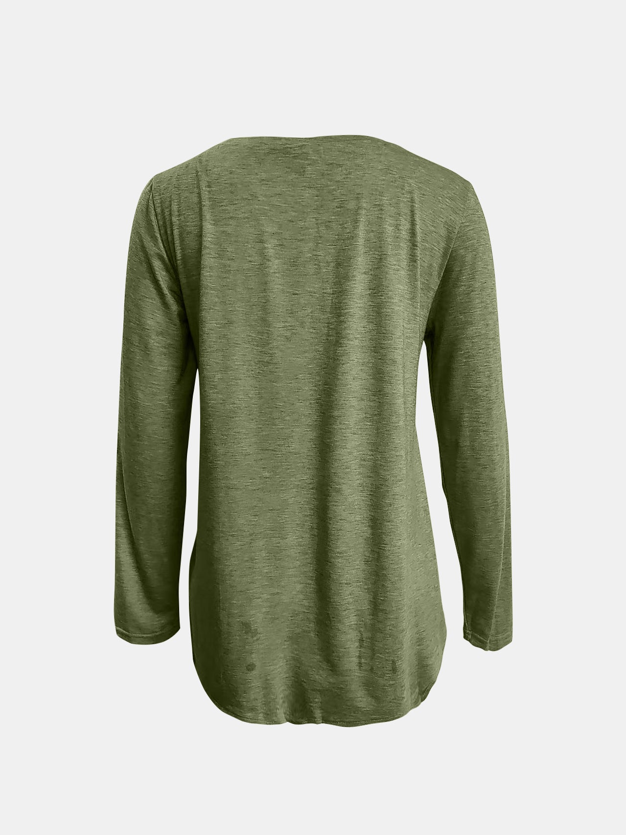 Full Size Reindeer Round Neck Long Sleeve T-Shirt - Charming Charlie