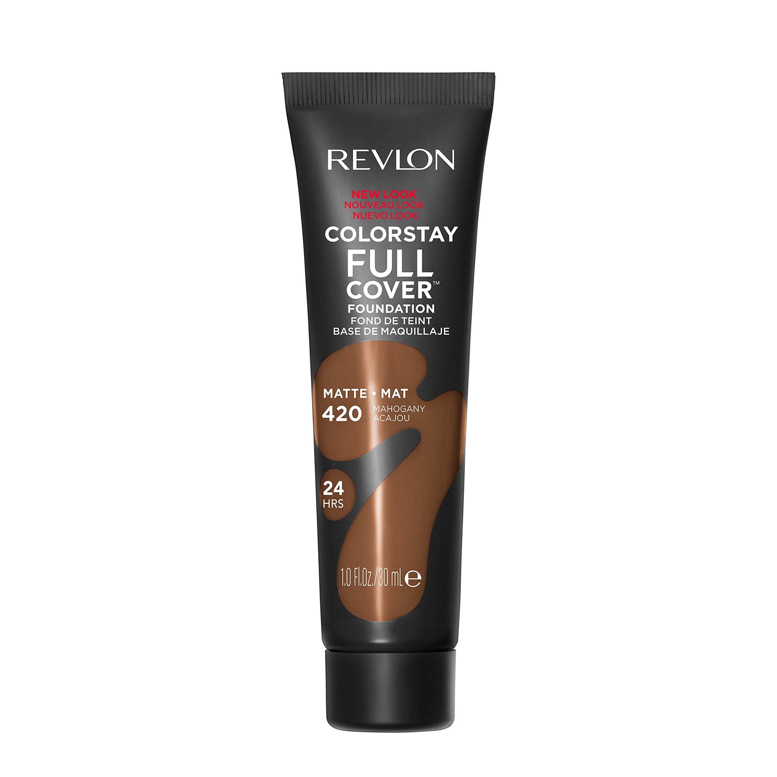 Revlon ColorStay Full Cover Longwear Matte Foundation, Heat & Sweat Resistant Lightweight Face Makeup - Charming Charlie
