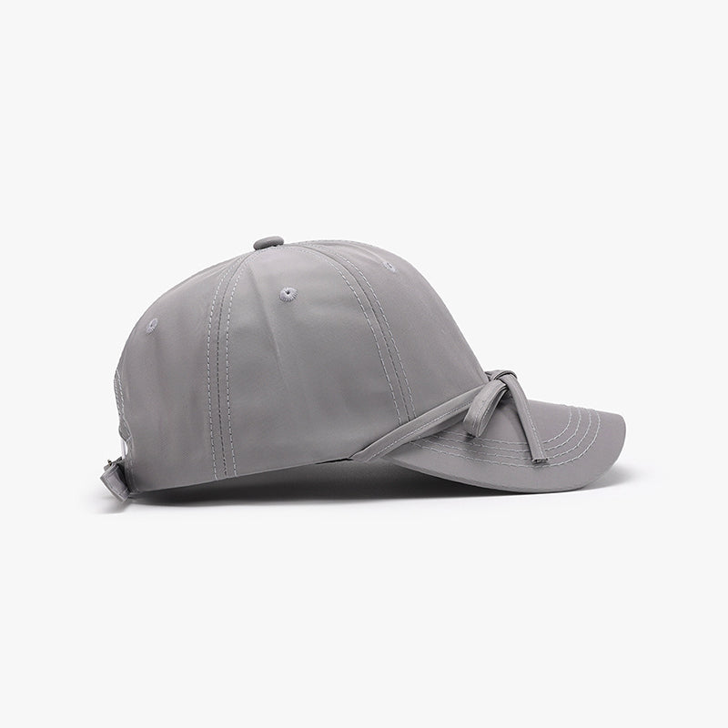 Tied Bow Cotton Baseball Cap - Charming Charlie