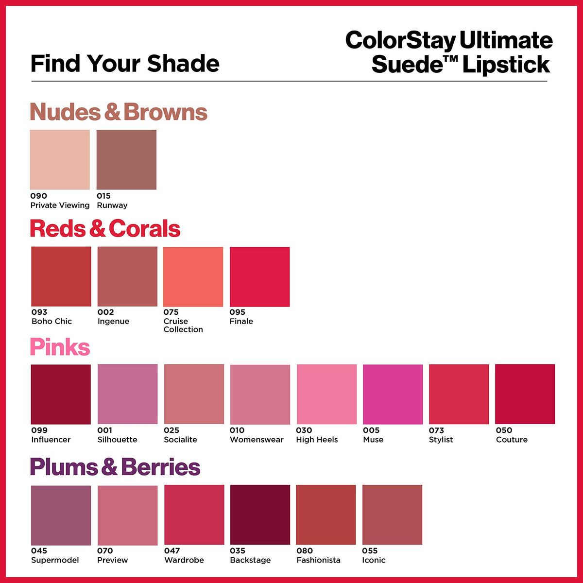 REVLON Color Stay Ultimate Suede Lipstick - Charming Charlie