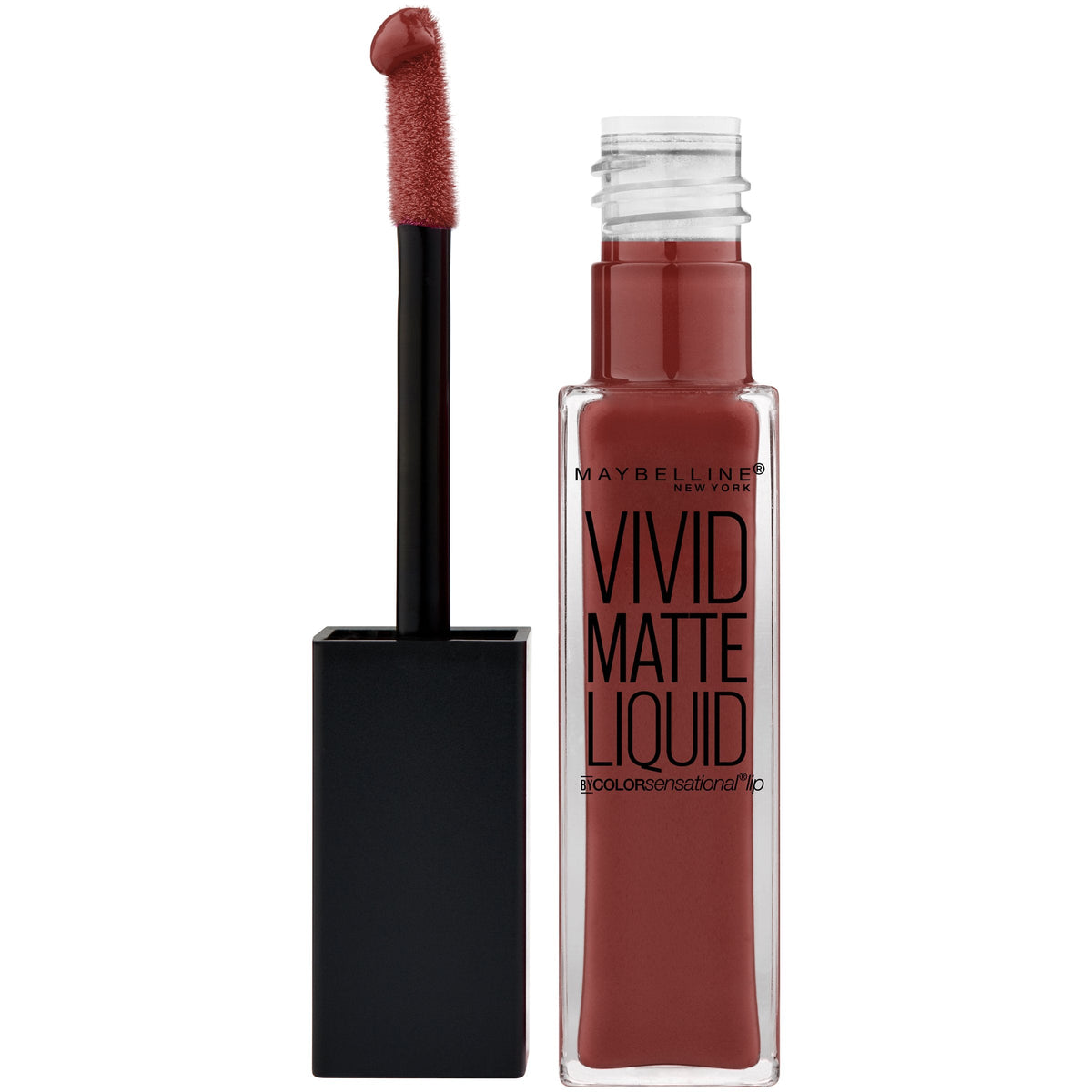 Maybelline New York Color Sensational Vivid Matte Liquid, Nude Thrill, 0.26 Fluid Ounce - Charming Charlie