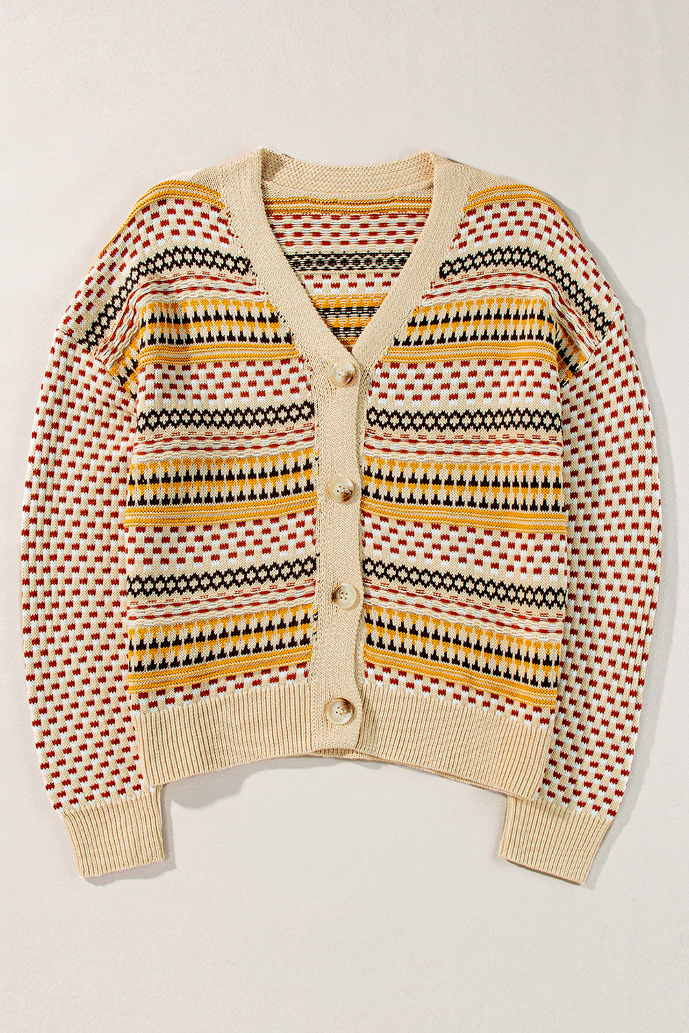 Button Down Long Sleeve Cardigan - Charming Charlie