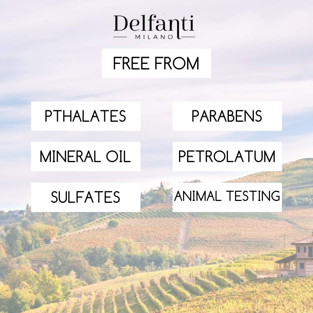 Delfanti-Milano • COLLAGEN REJUVENATING AND NOURISHING Night Cream • Face and Neck Moisturizer with BLACK PEARL and RED ALGAE GEL• Made in Italy - Charming Charlie
