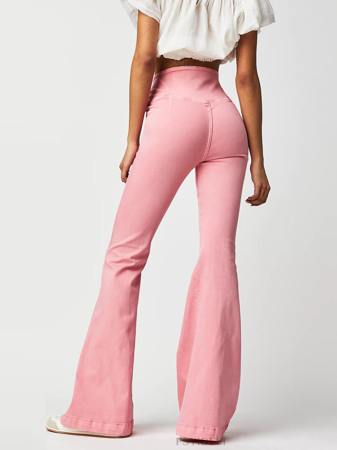 Asymmetric Waist Flare Jeans - Charming Charlie