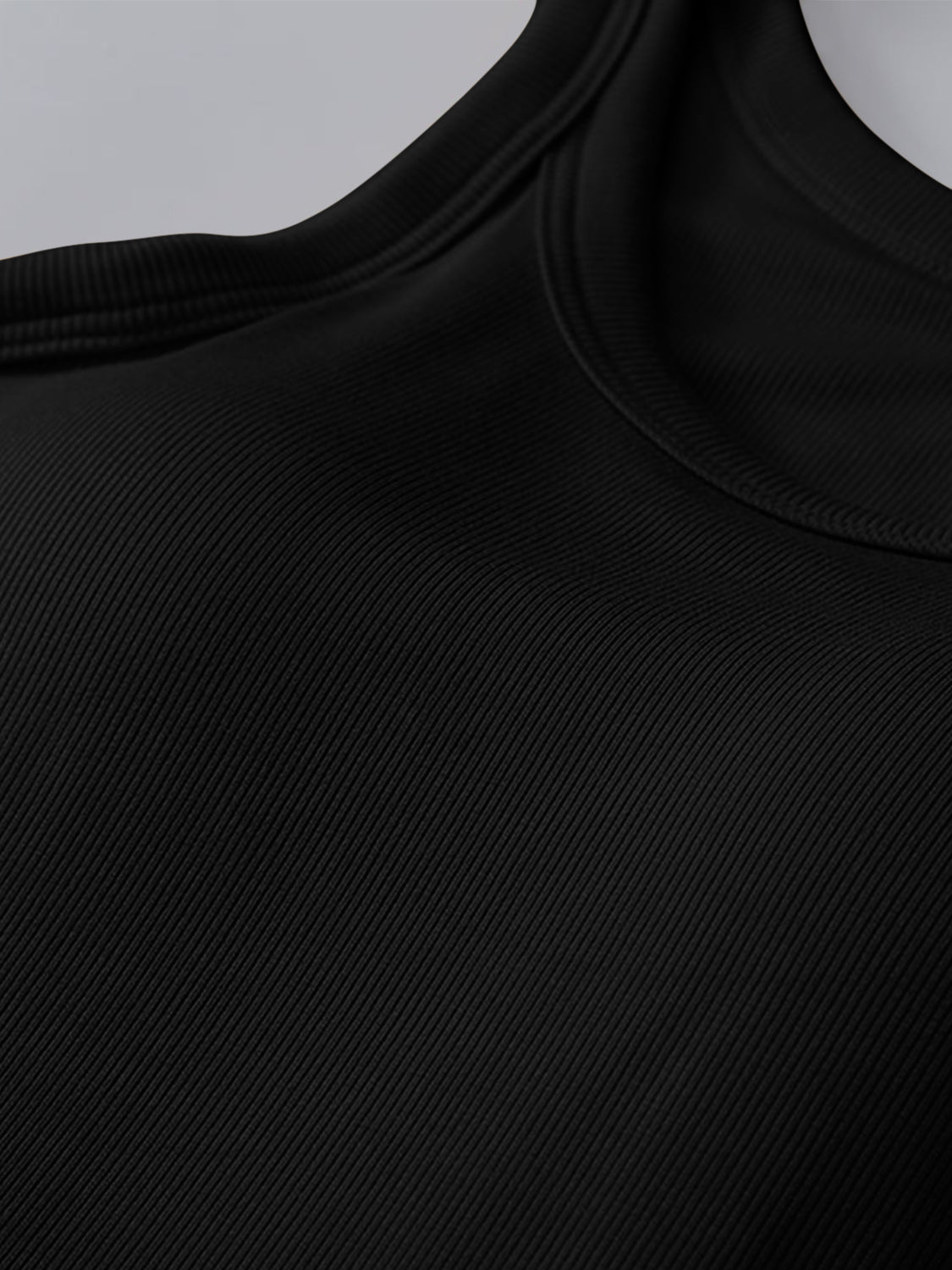Round Neck Tank with Bra - Charming Charlie