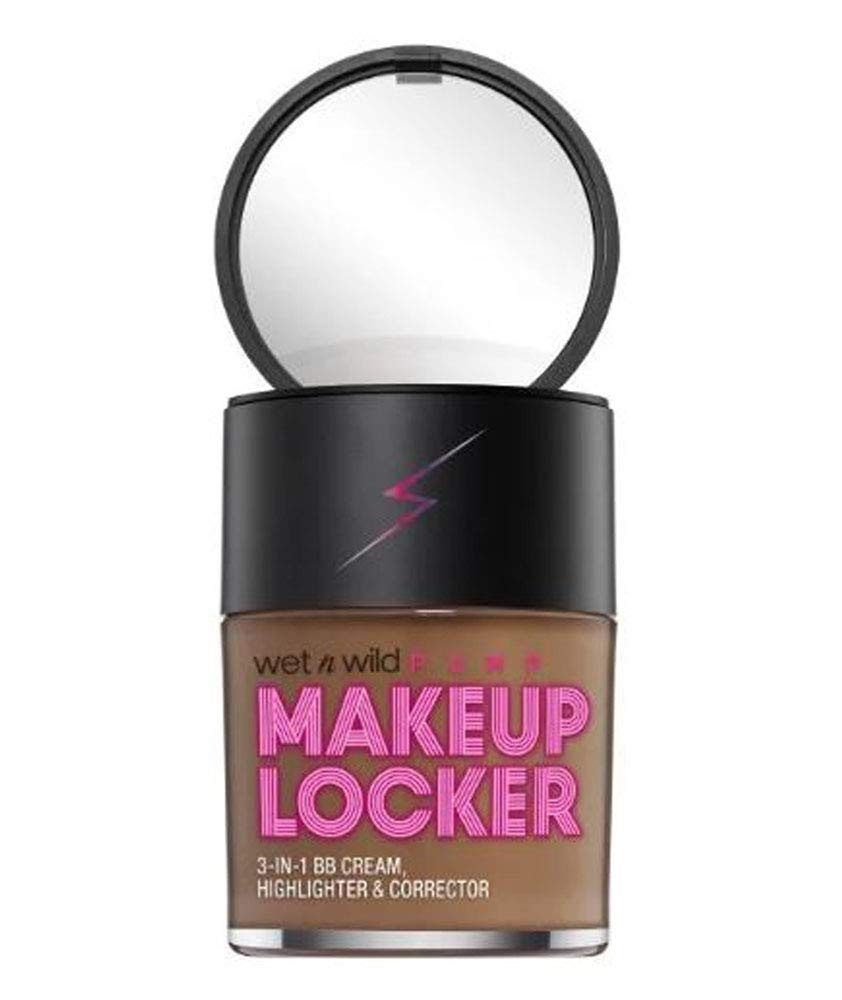 Wet N Wild Makeup Locker- 3-In-1 Sheer BB Cream, Highlighter & Corrector - Charming Charlie