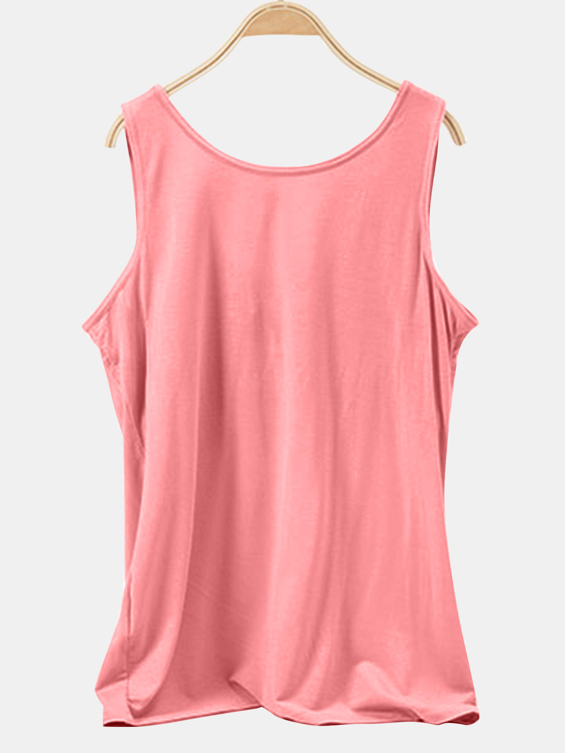 Scoop Neck Wide Strap Tank - Charming Charlie