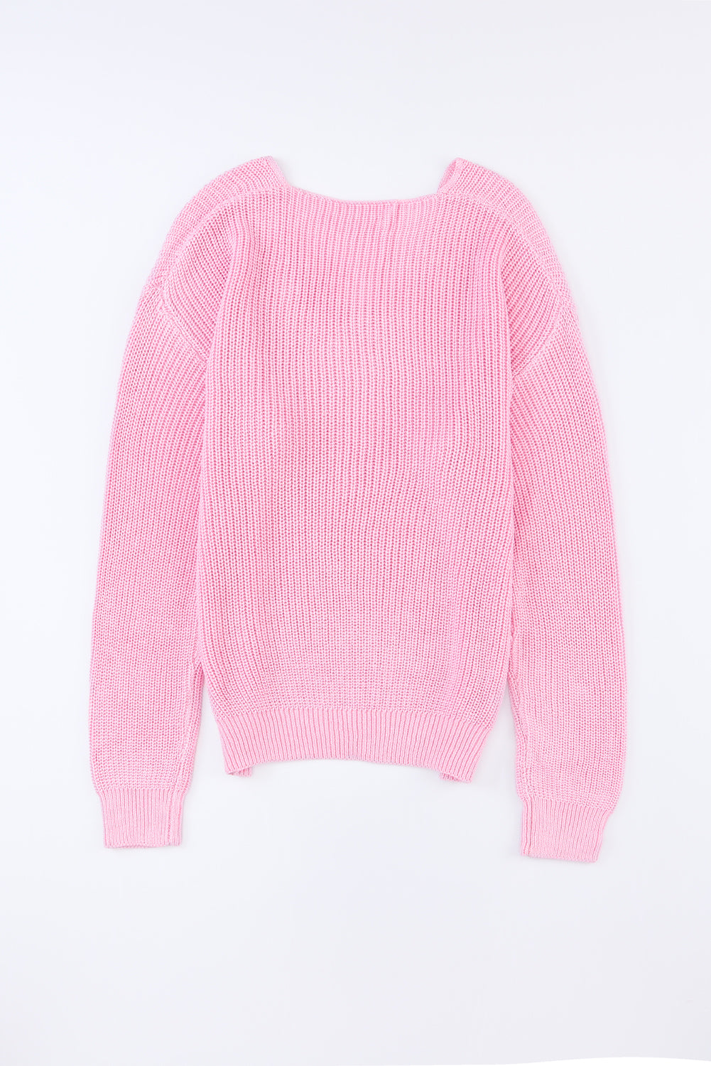 V-Neck Drop Shoulder Sweater - Charming Charlie