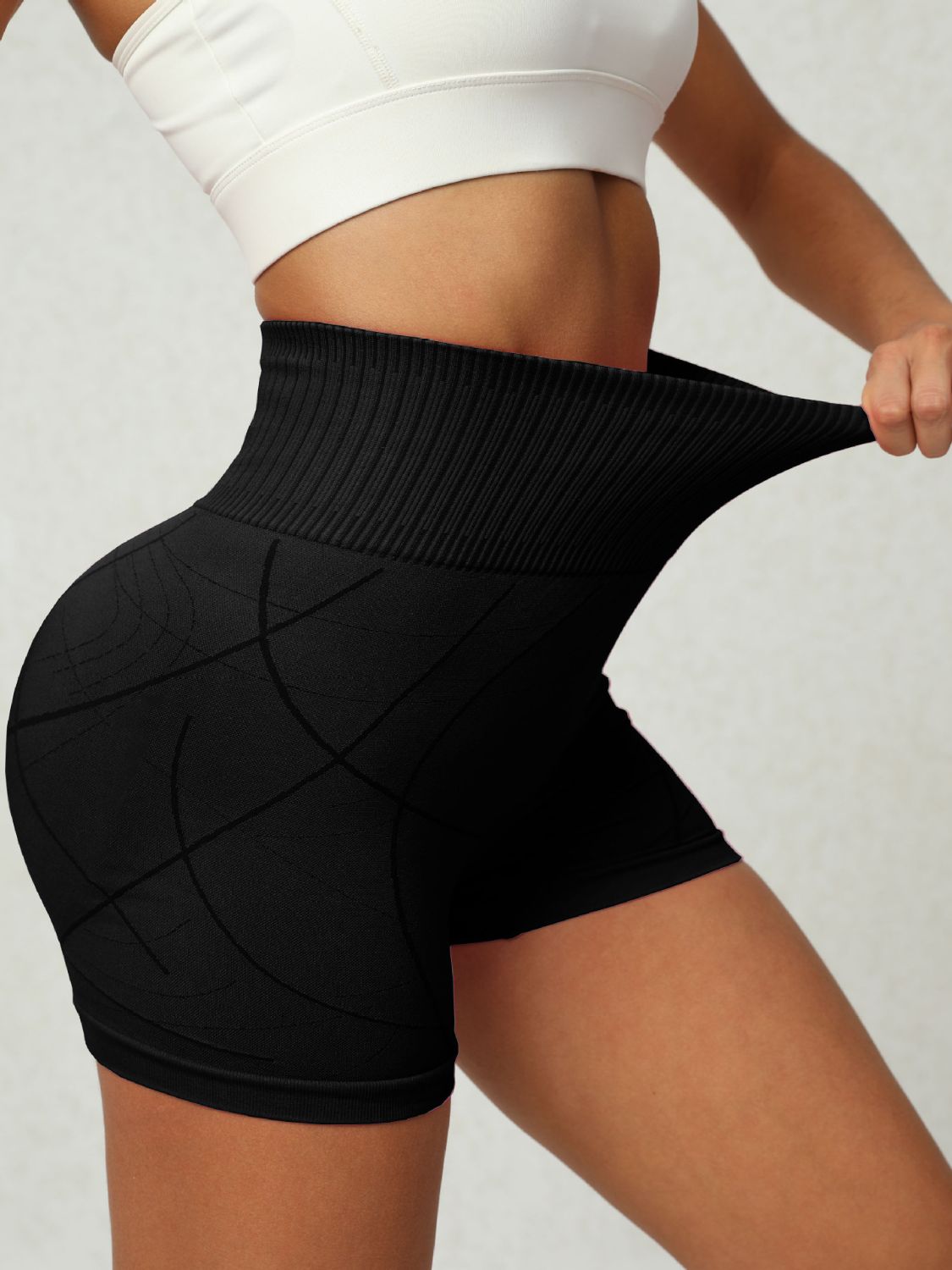 High Waist Active Shorts - Charming Charlie