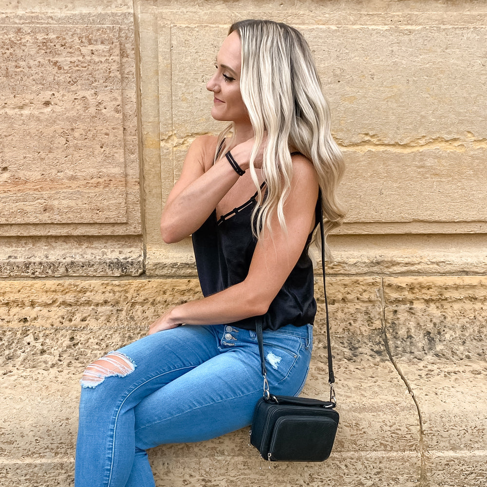Oprah's Favorite Thing! Kelsey Crossbody/Satchel (Multiple Colors) - Charming Charlie