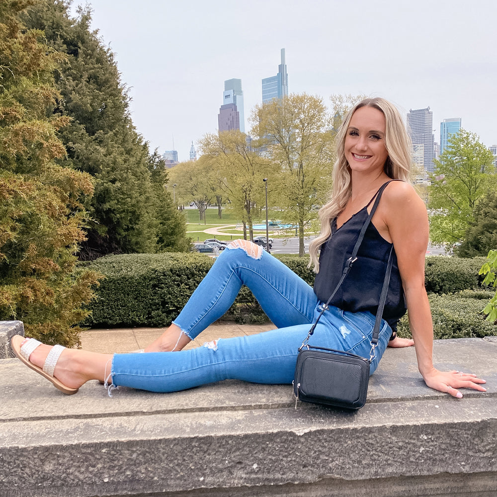 Oprah's Favorite Thing! Kelsey Crossbody/Satchel (Multiple Colors) - Charming Charlie