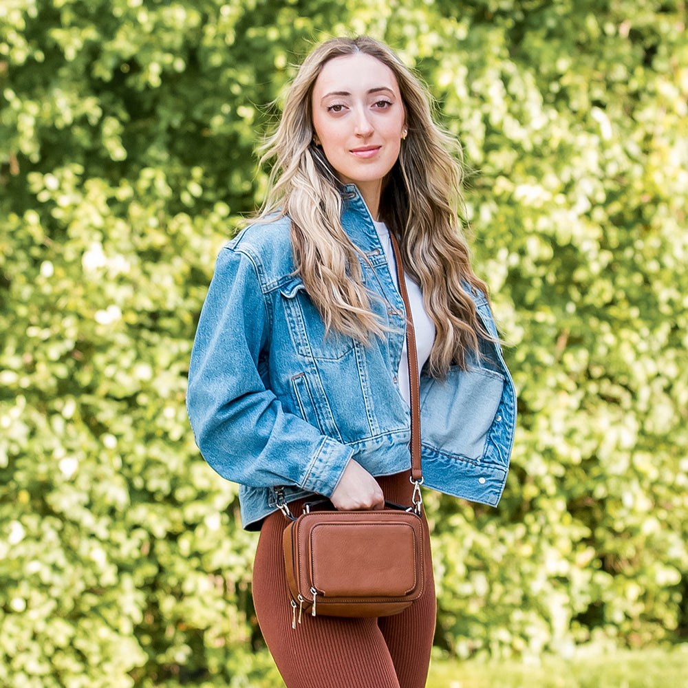Oprah's Favorite Thing! Kelsey Crossbody/Satchel (Multiple Colors) - Charming Charlie