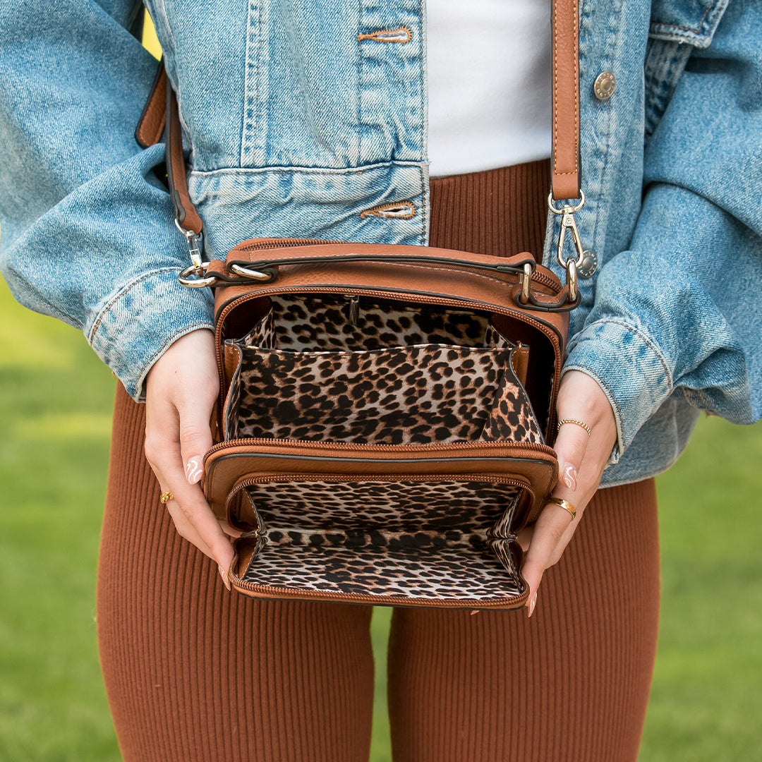 Oprah's Favorite Thing! Kelsey Crossbody/Satchel (Multiple Colors) - Charming Charlie