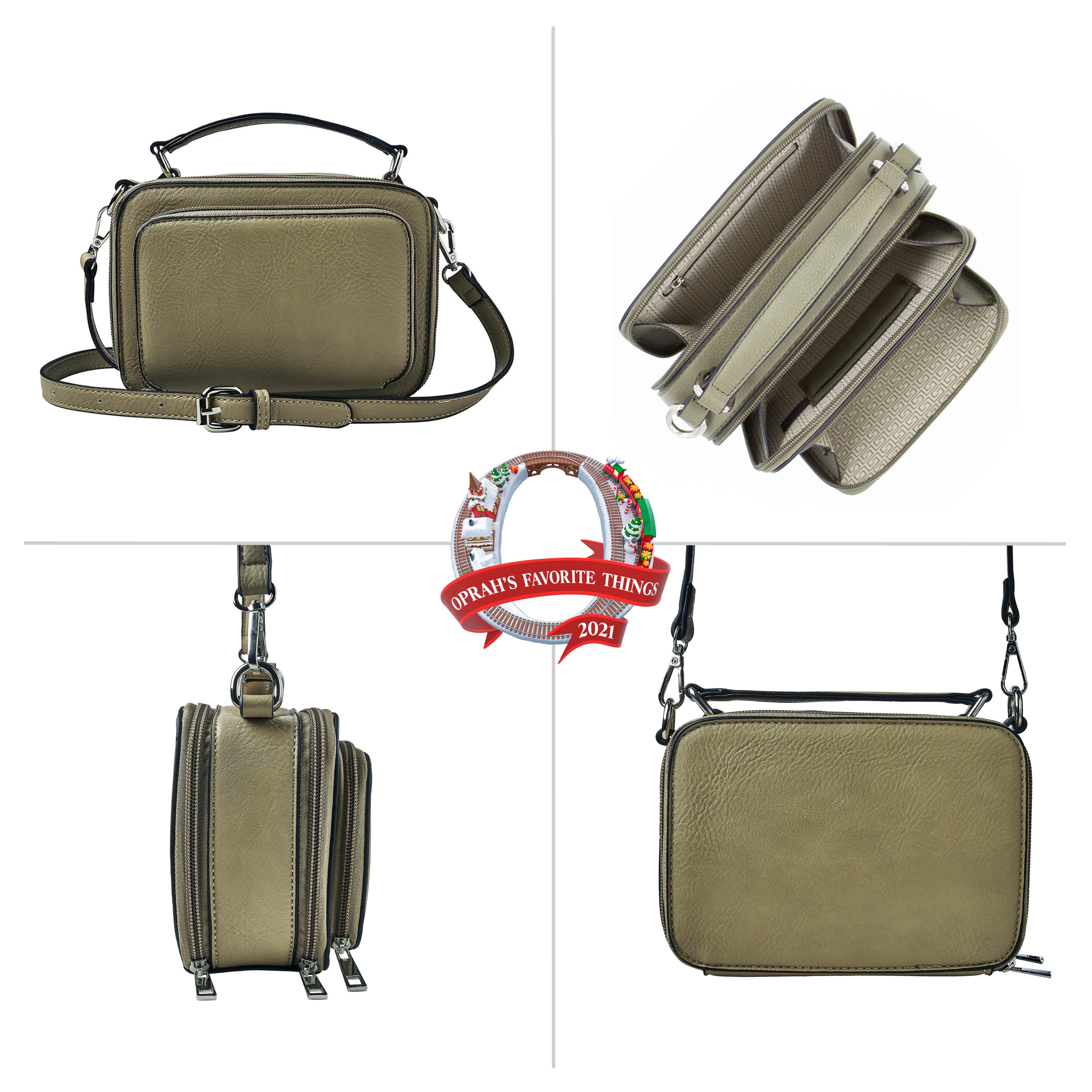 Oprah's Favorite Thing! Kelsey Crossbody/Satchel (Multiple Colors) - Charming Charlie