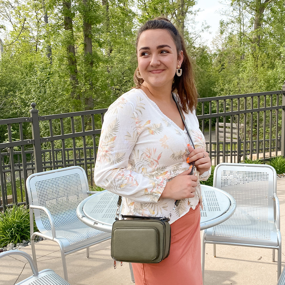 Oprah's Favorite Thing! Kelsey Crossbody/Satchel (Multiple Colors) - Charming Charlie
