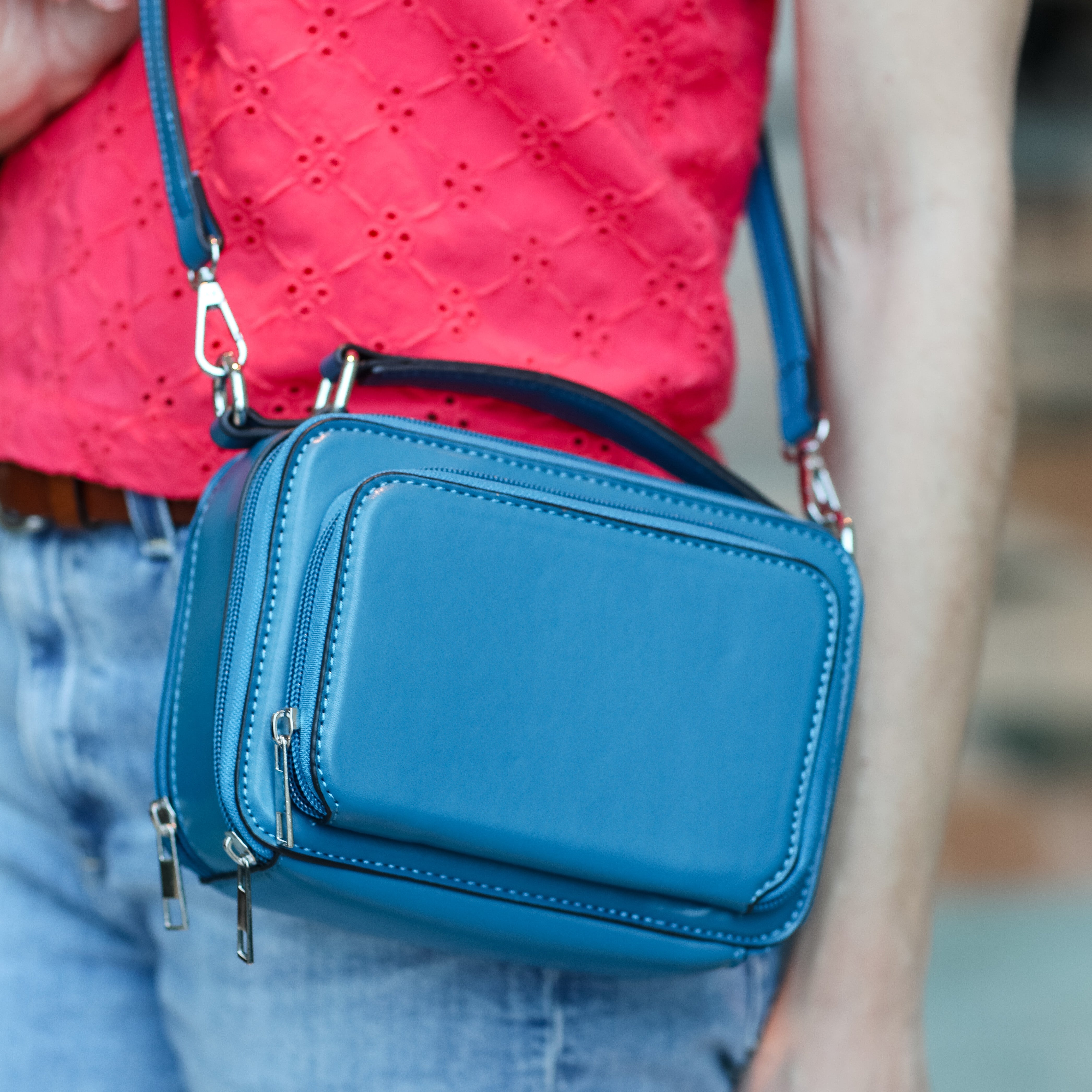 Oprah's Favorite Thing! Kelsey Crossbody/Satchel (Multiple Colors) - Charming Charlie