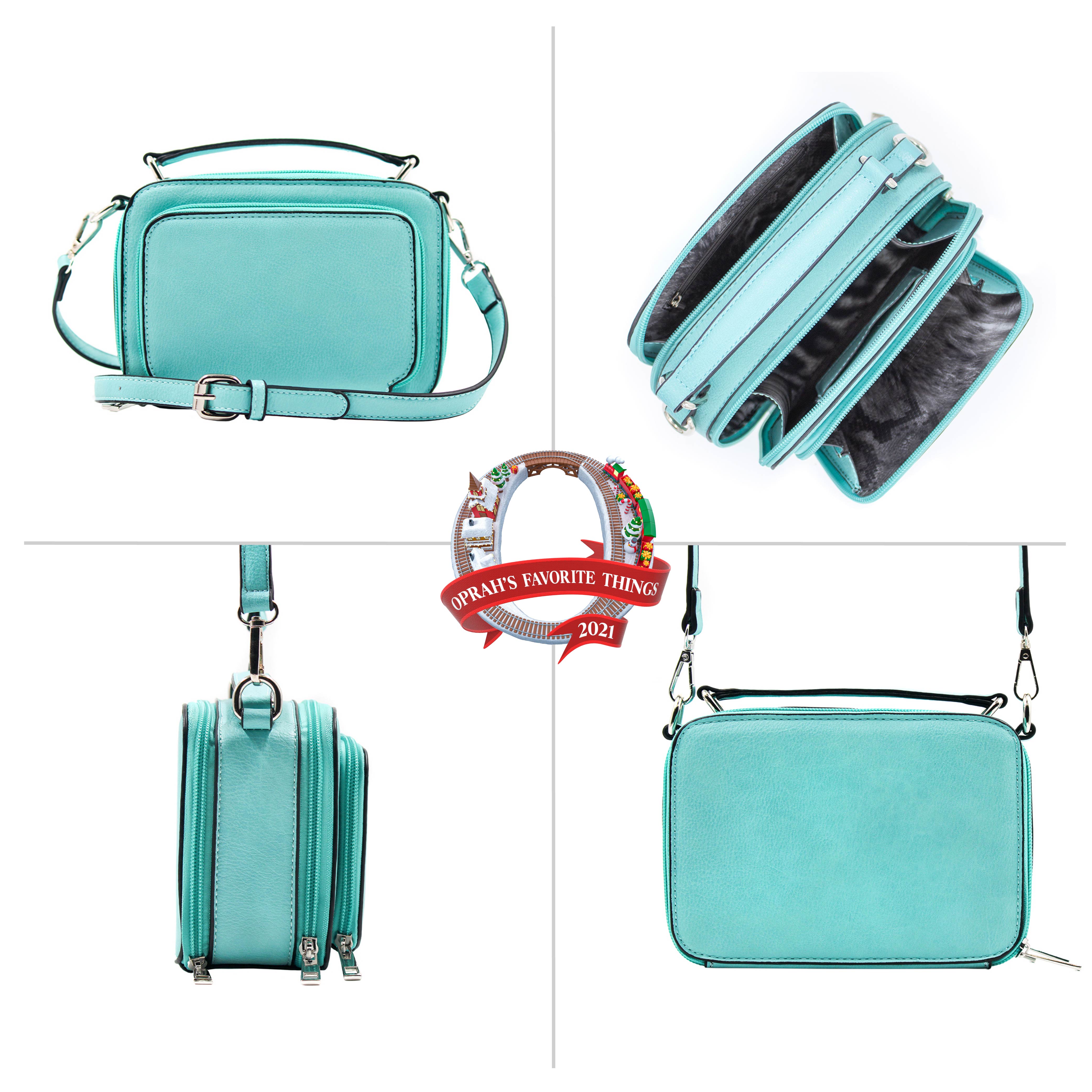 Oprah's Favorite Thing! Kelsey Crossbody/Satchel (Multiple Colors) - Charming Charlie