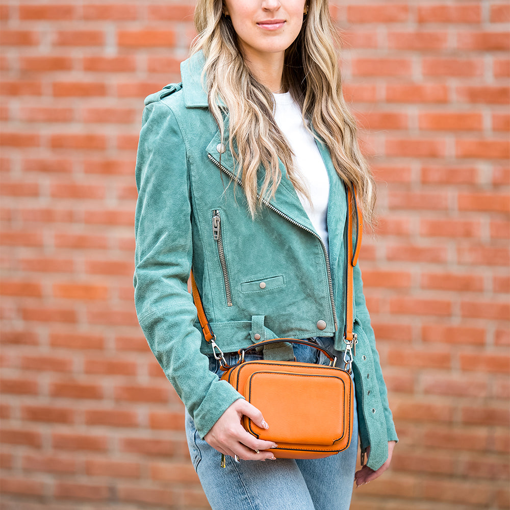 Oprah's Favorite Thing! Kelsey Crossbody/Satchel (Multiple Colors) - Charming Charlie