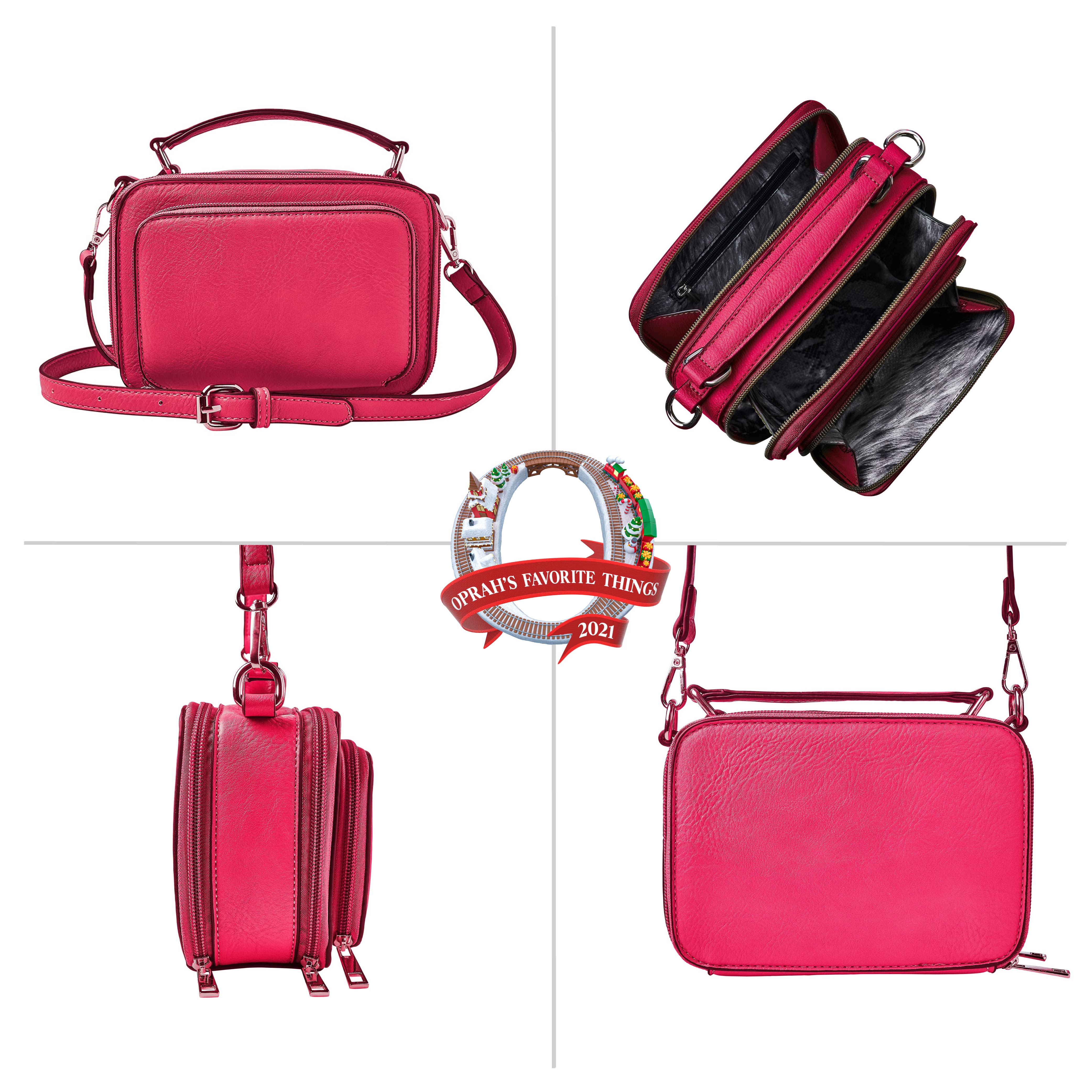 Oprah's Favorite Thing! Kelsey Crossbody/Satchel (Multiple Colors) - Charming Charlie