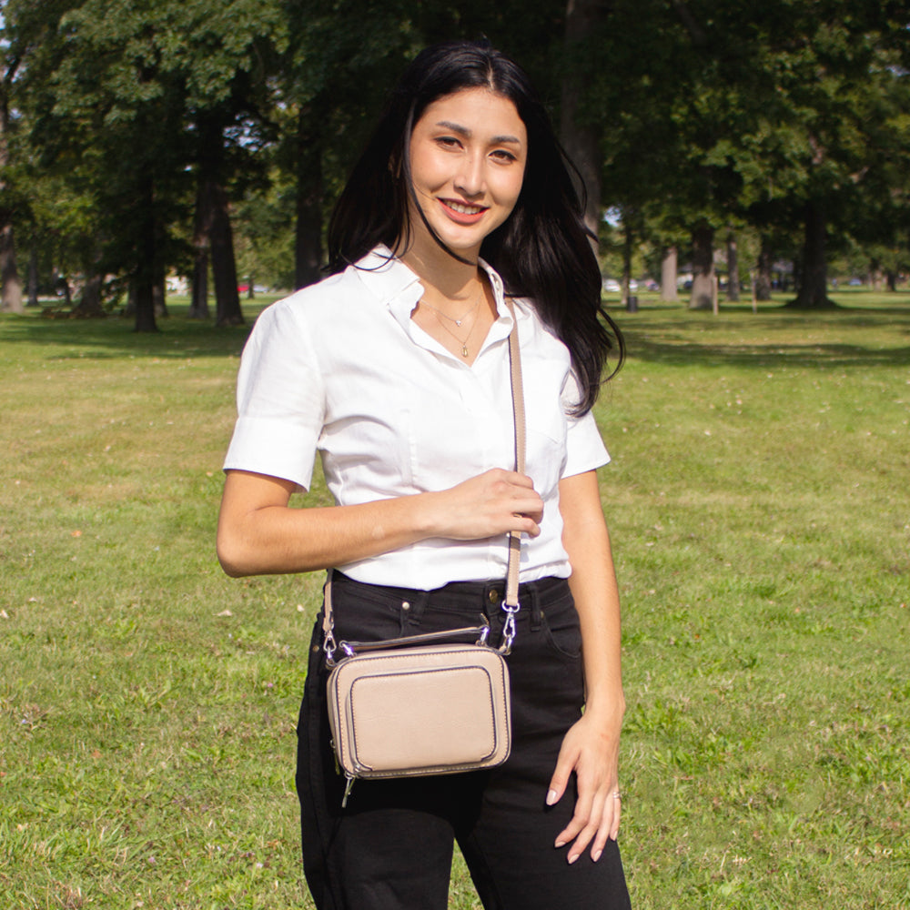 Oprah's Favorite Thing! Kelsey Crossbody/Satchel (Multiple Colors) - Charming Charlie