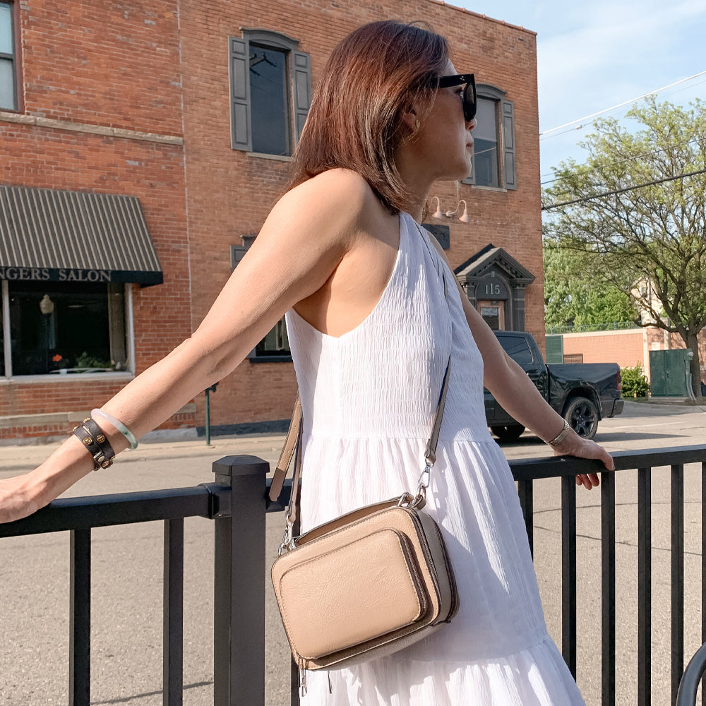 Oprah's Favorite Thing! Kelsey Crossbody/Satchel (Multiple Colors) - Charming Charlie