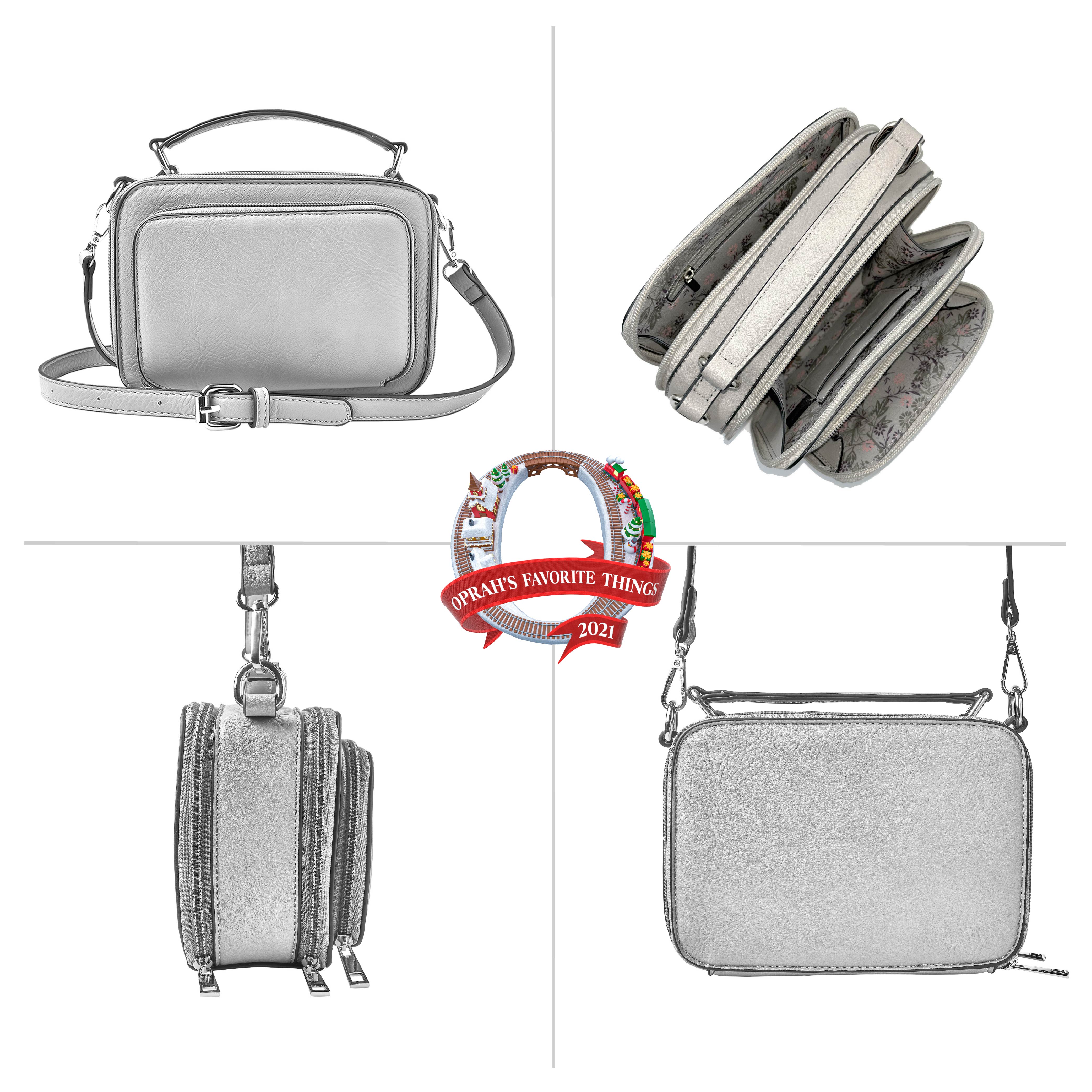 Oprah's Favorite Thing! Kelsey Crossbody/Satchel (Multiple Colors) - Charming Charlie