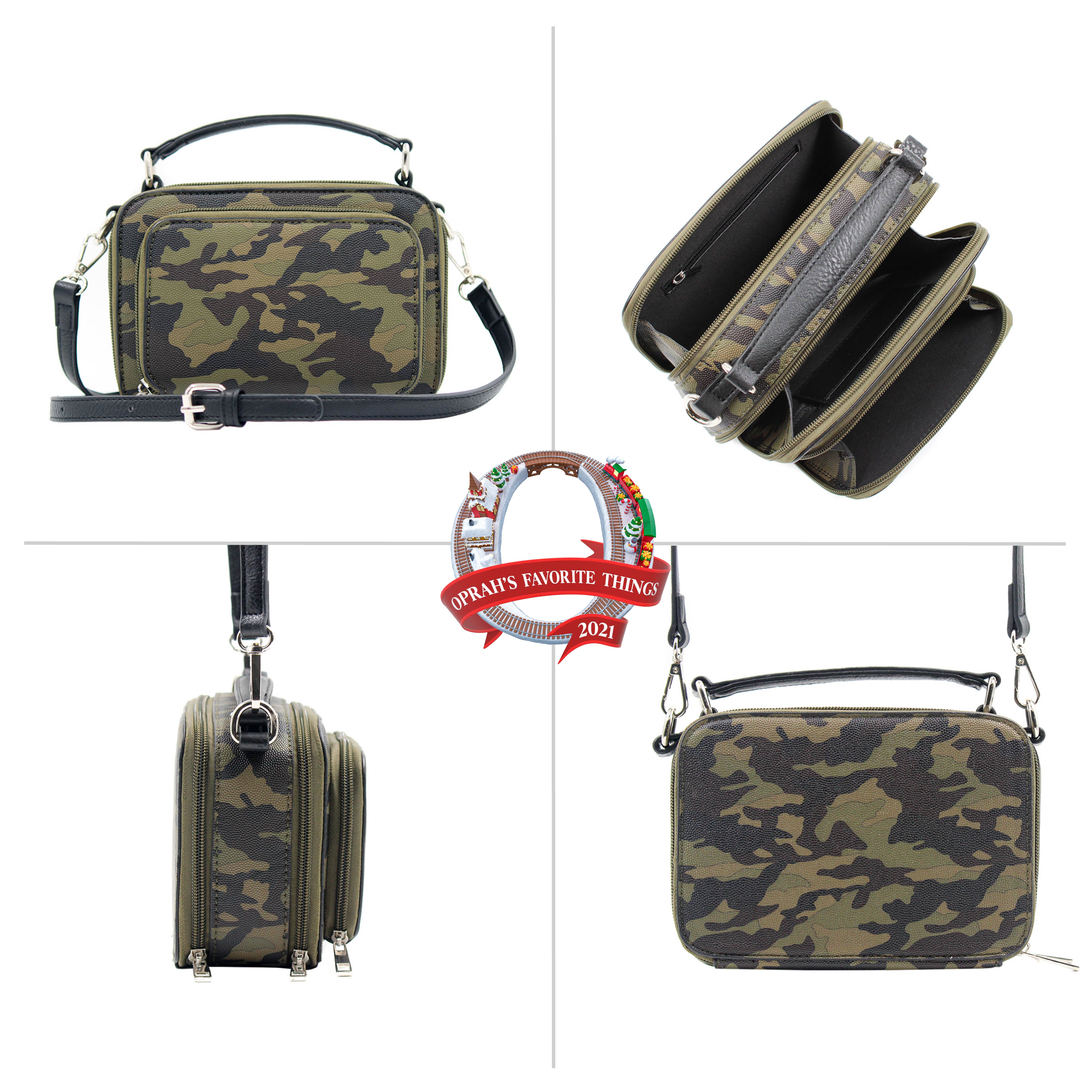 Oprah's Favorite Thing! Kelsey Crossbody/Satchel (Multiple Colors) - Charming Charlie