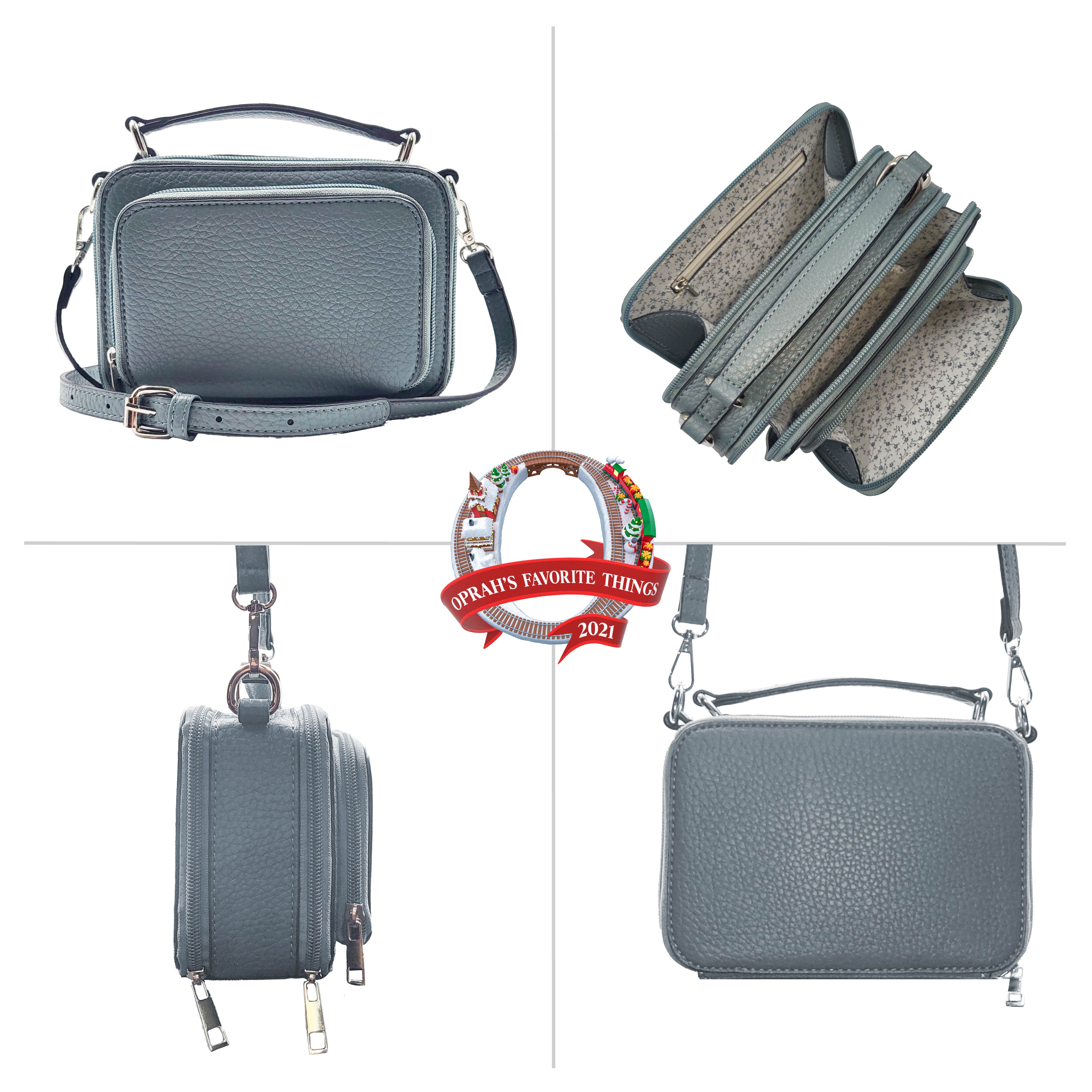 Oprah's Favorite Thing! Kelsey Crossbody/Satchel (Multiple Colors) - Charming Charlie