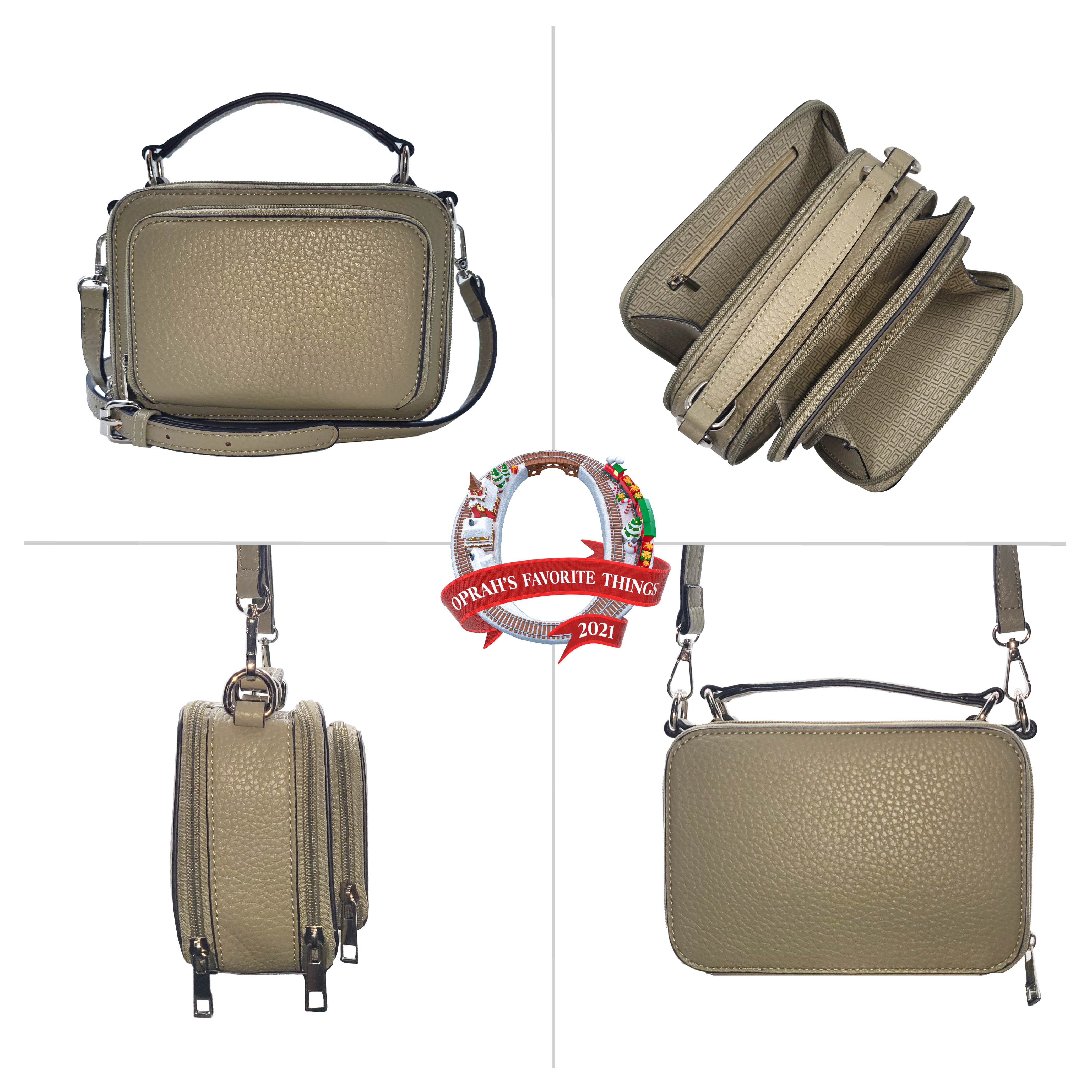 Oprah's Favorite Thing! Kelsey Crossbody/Satchel (Multiple Colors) - Charming Charlie