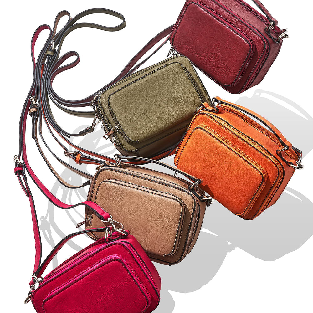 Oprah's Favorite Thing! Kelsey Crossbody/Satchel (Multiple Colors) - Charming Charlie