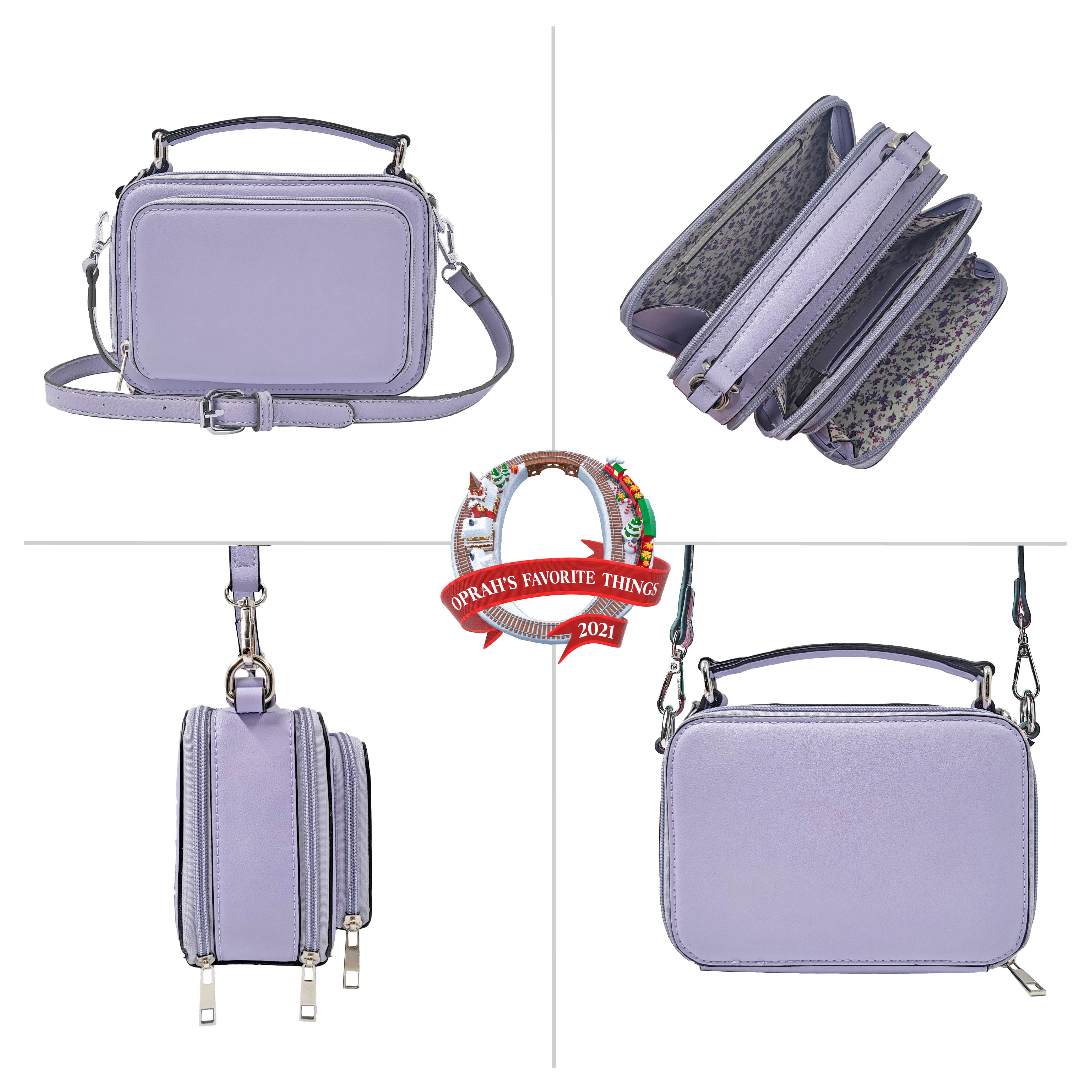 Oprah's Favorite Thing! Kelsey Crossbody/Satchel (Multiple Colors) - Charming Charlie