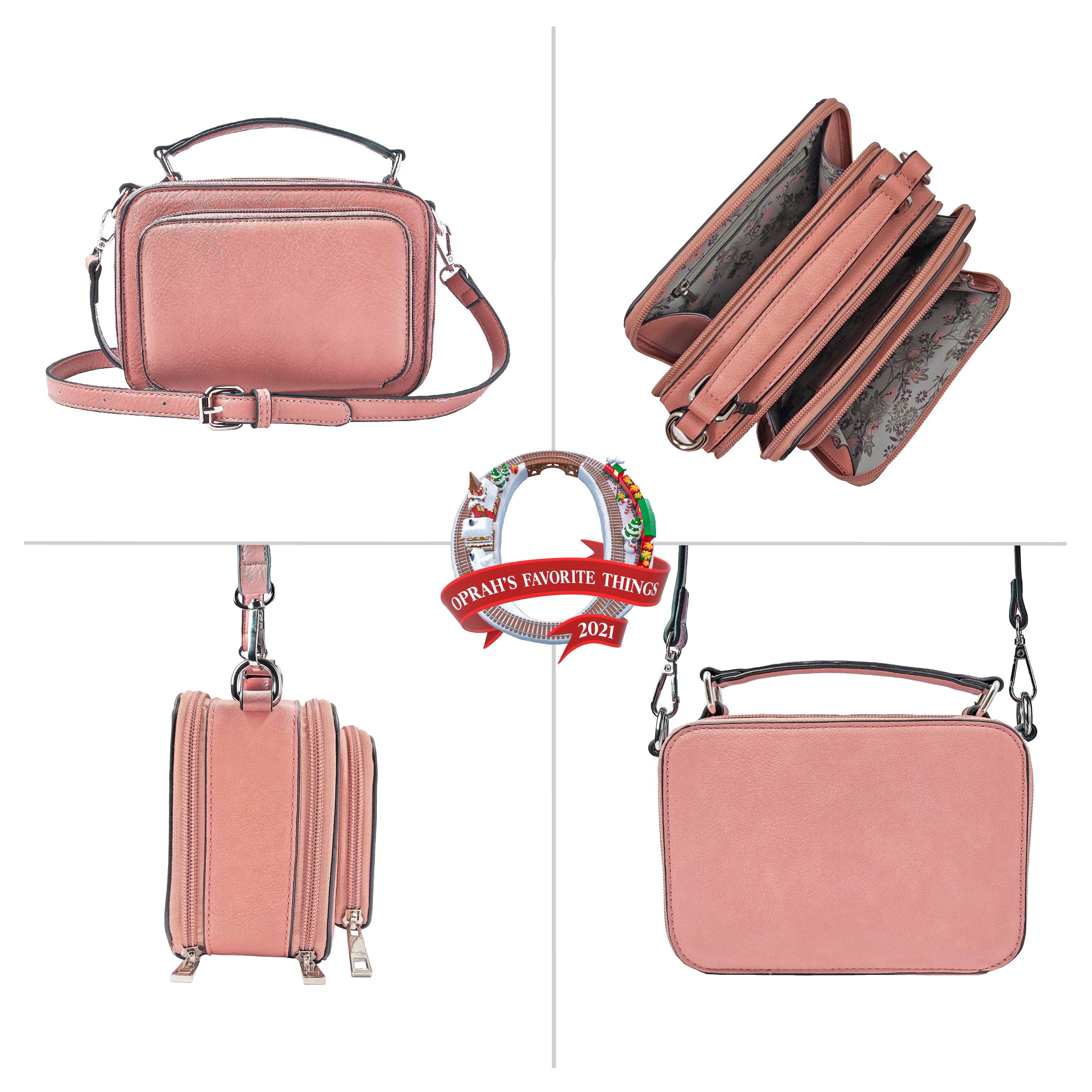Oprah's Favorite Thing! Kelsey Crossbody/Satchel (Multiple Colors) - Charming Charlie