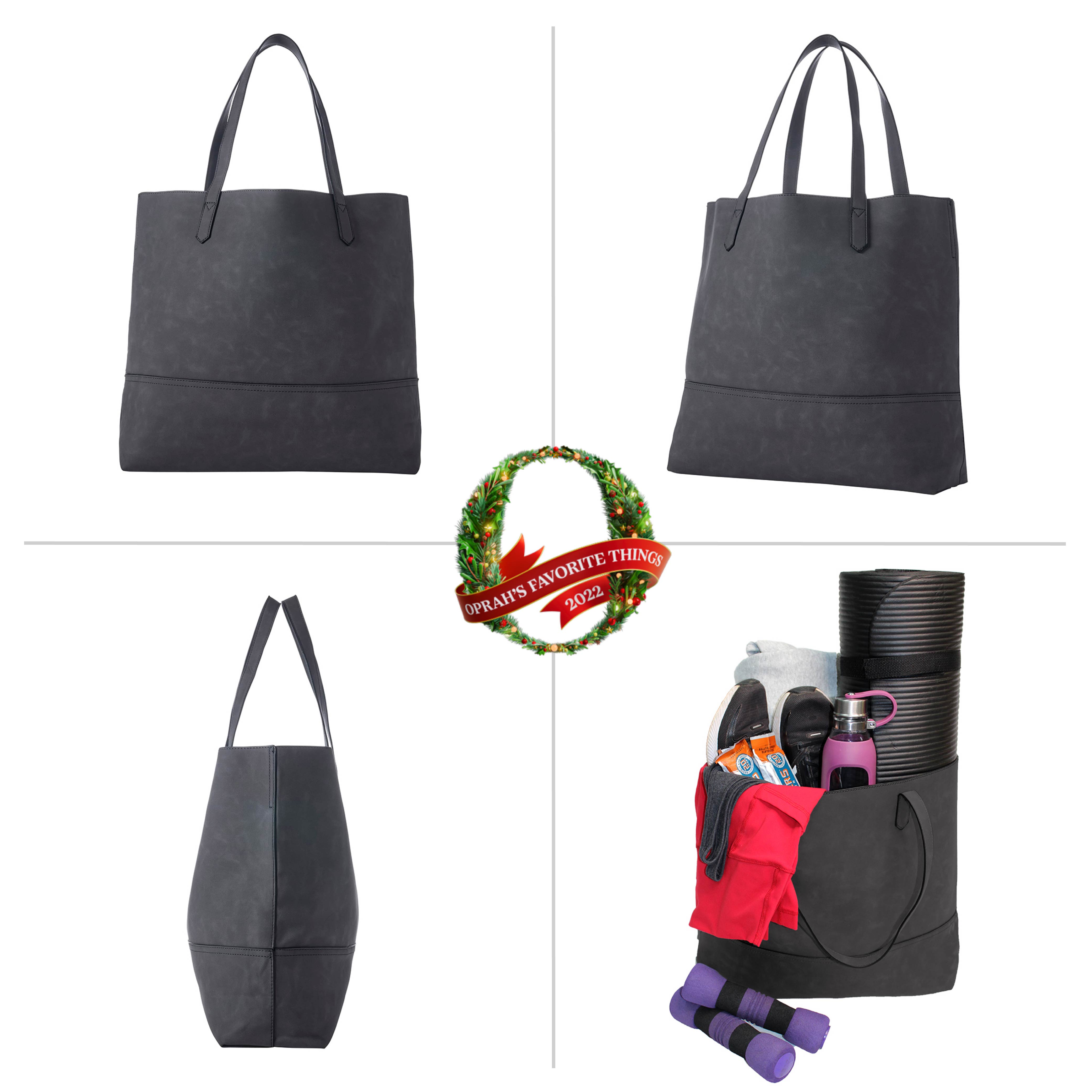 Oprah's Favorite Thing! Taylor Tote, Faux Suede (Multiple Colors) - Charming Charlie
