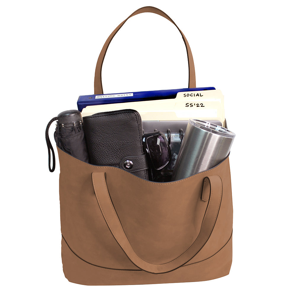 Oprah's Favorite Thing! Taylor Tote, Faux Suede (Multiple Colors) - Charming Charlie