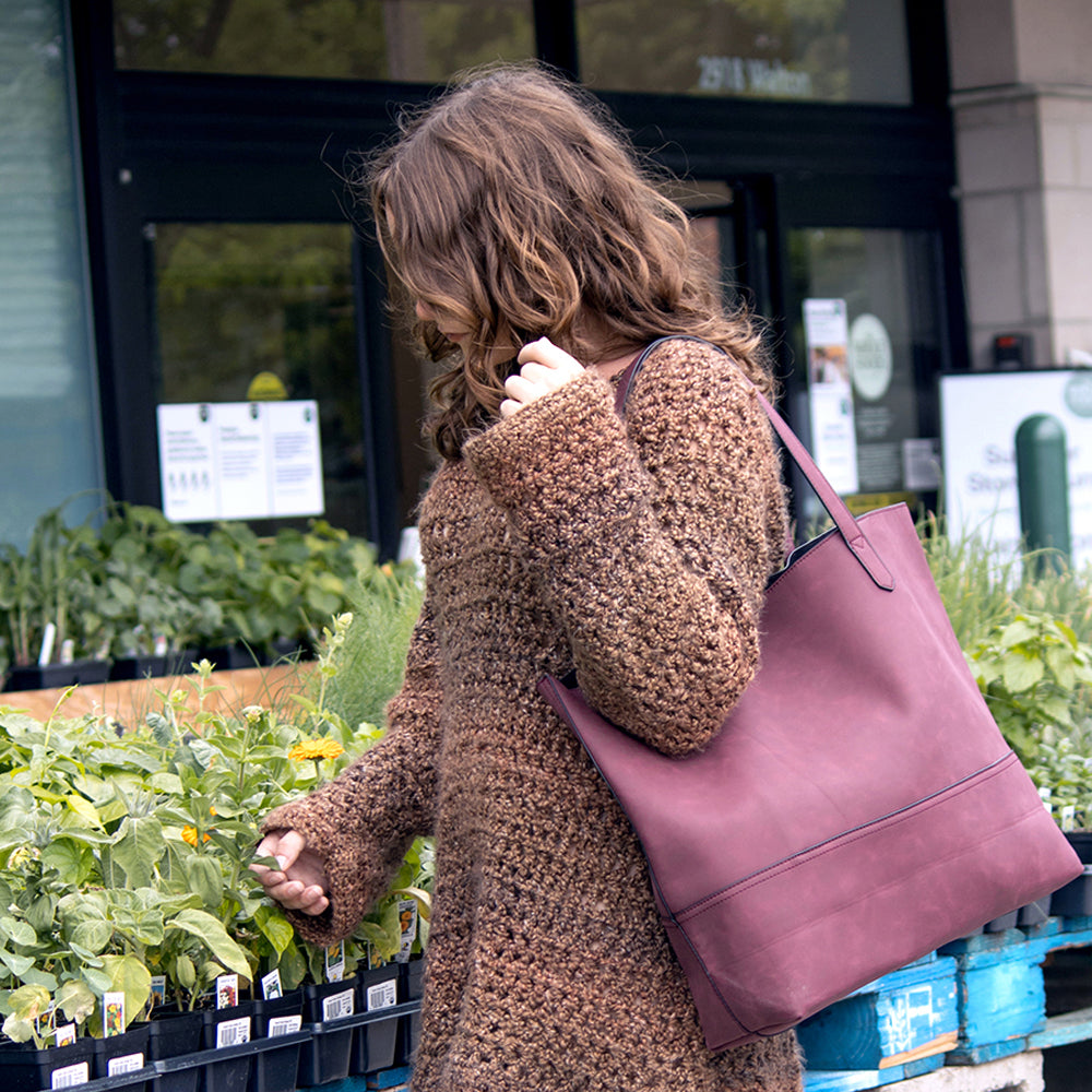 Oprah's Favorite Thing! Taylor Tote, Faux Suede (Multiple Colors) - Charming Charlie