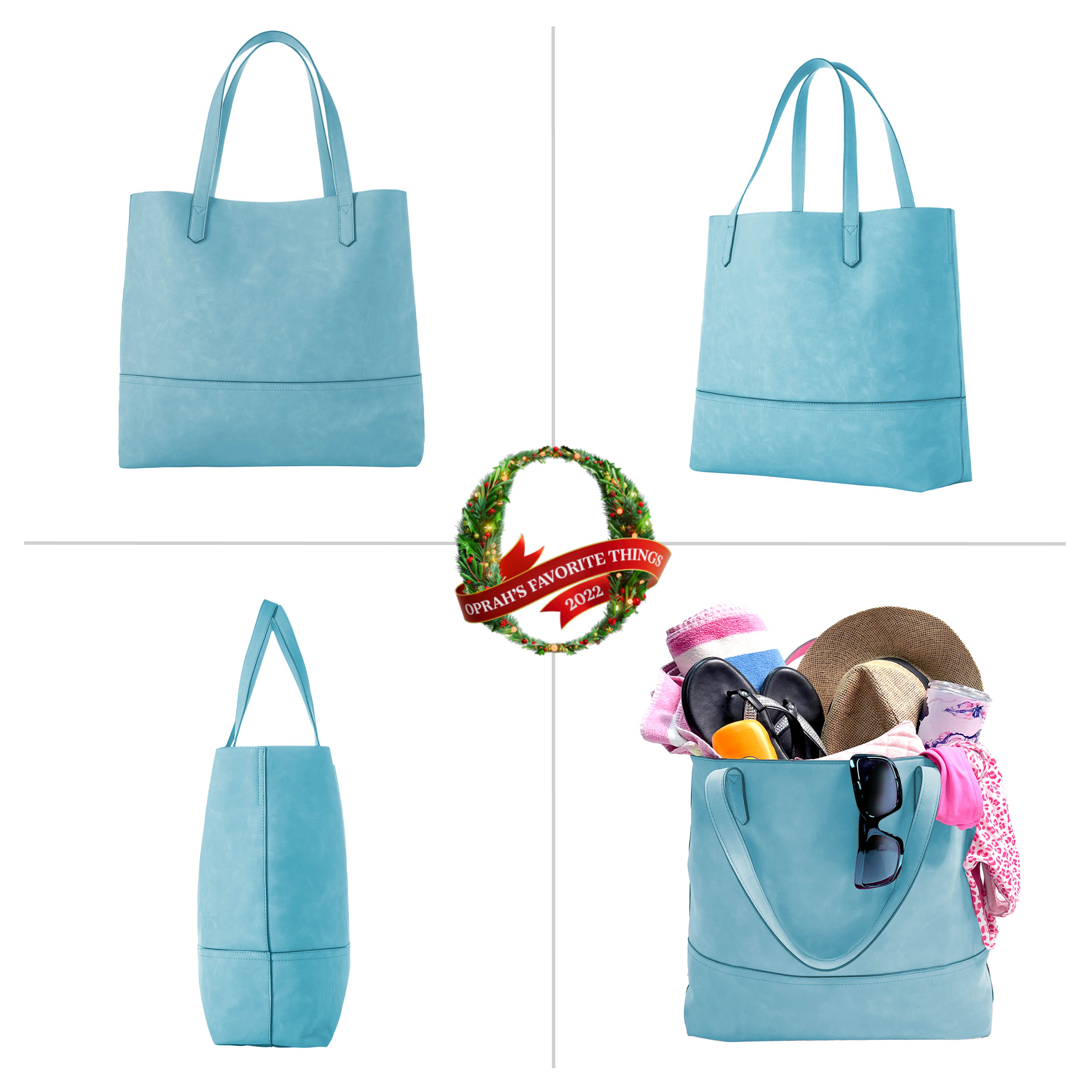 Oprah's Favorite Thing! Taylor Tote, Faux Suede (Multiple Colors) - Charming Charlie