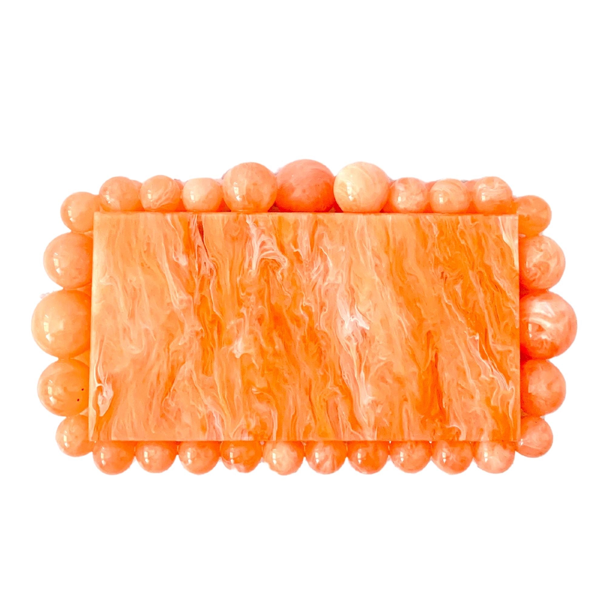 Daphne Clutch - Orange - Charming Charlie