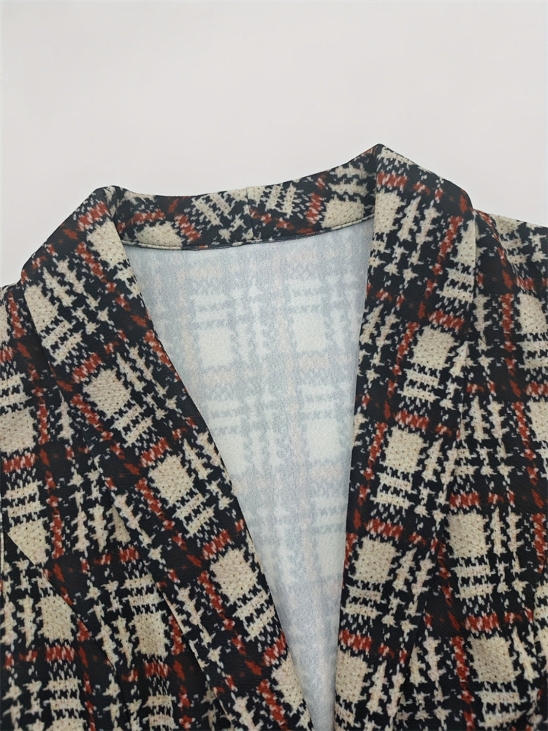 Plaid Button Up Collared Neck Vest - Charming Charlie