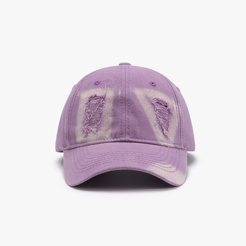 Distressed Cotton Baseball Cap - Charming Charlie