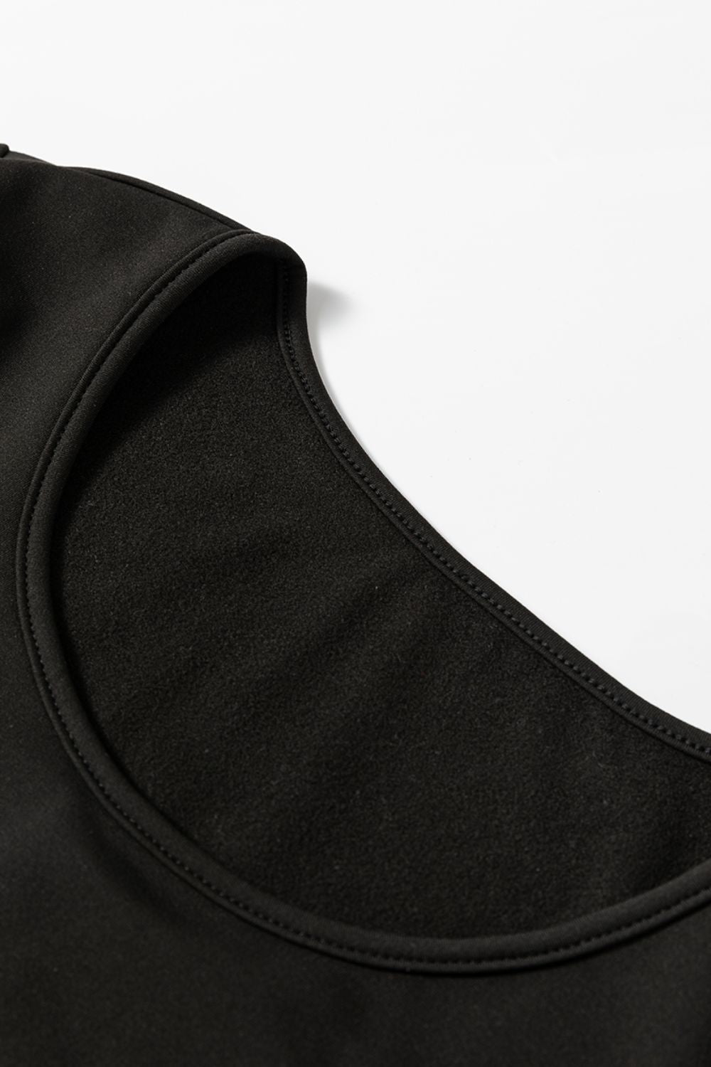 Round Neck Long Sleeve Top - Charming Charlie