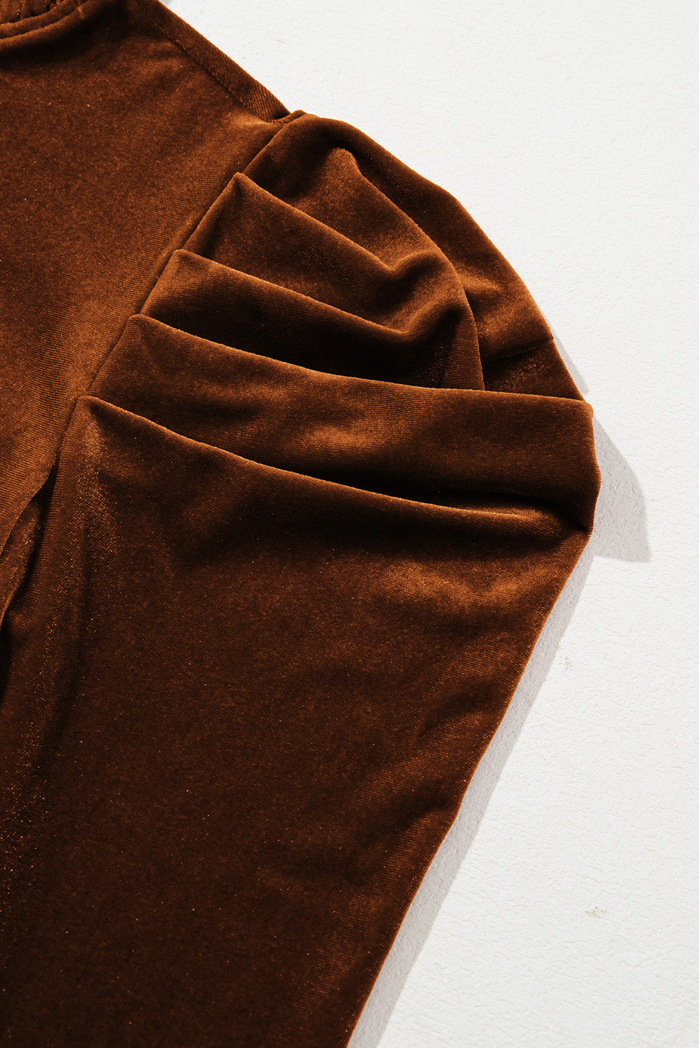 Frill Mock Neck Puff Sleeve Blouse - Charming Charlie