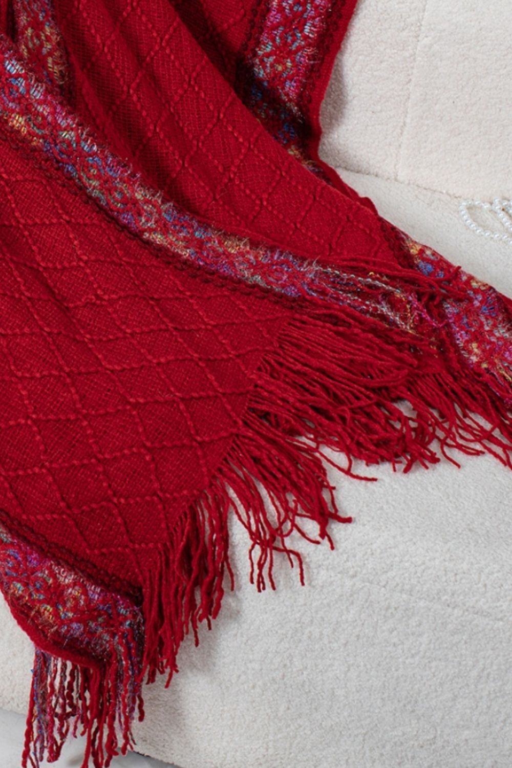 Fringe Half Sleeve Hooded Poncho - Charming Charlie