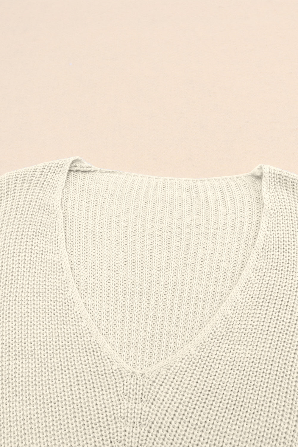 V-Neck Drop Shoulder Sweater - Charming Charlie