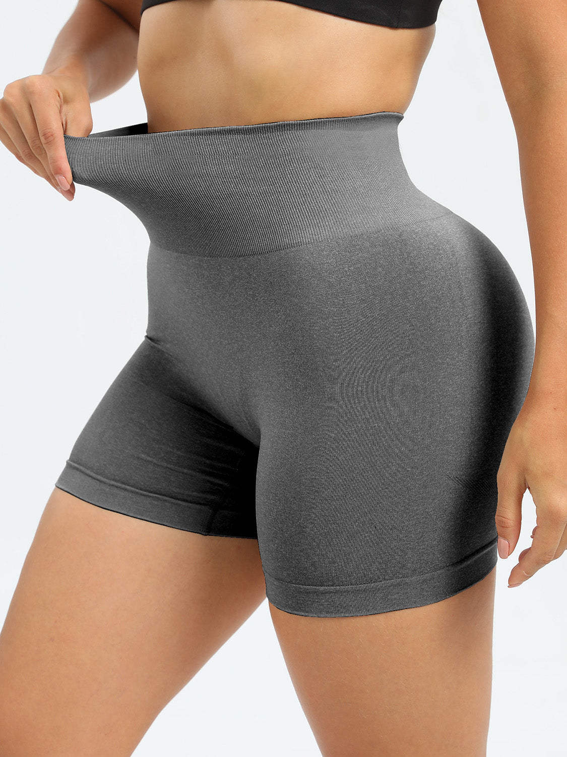 High Waist Active Shorts - Charming Charlie