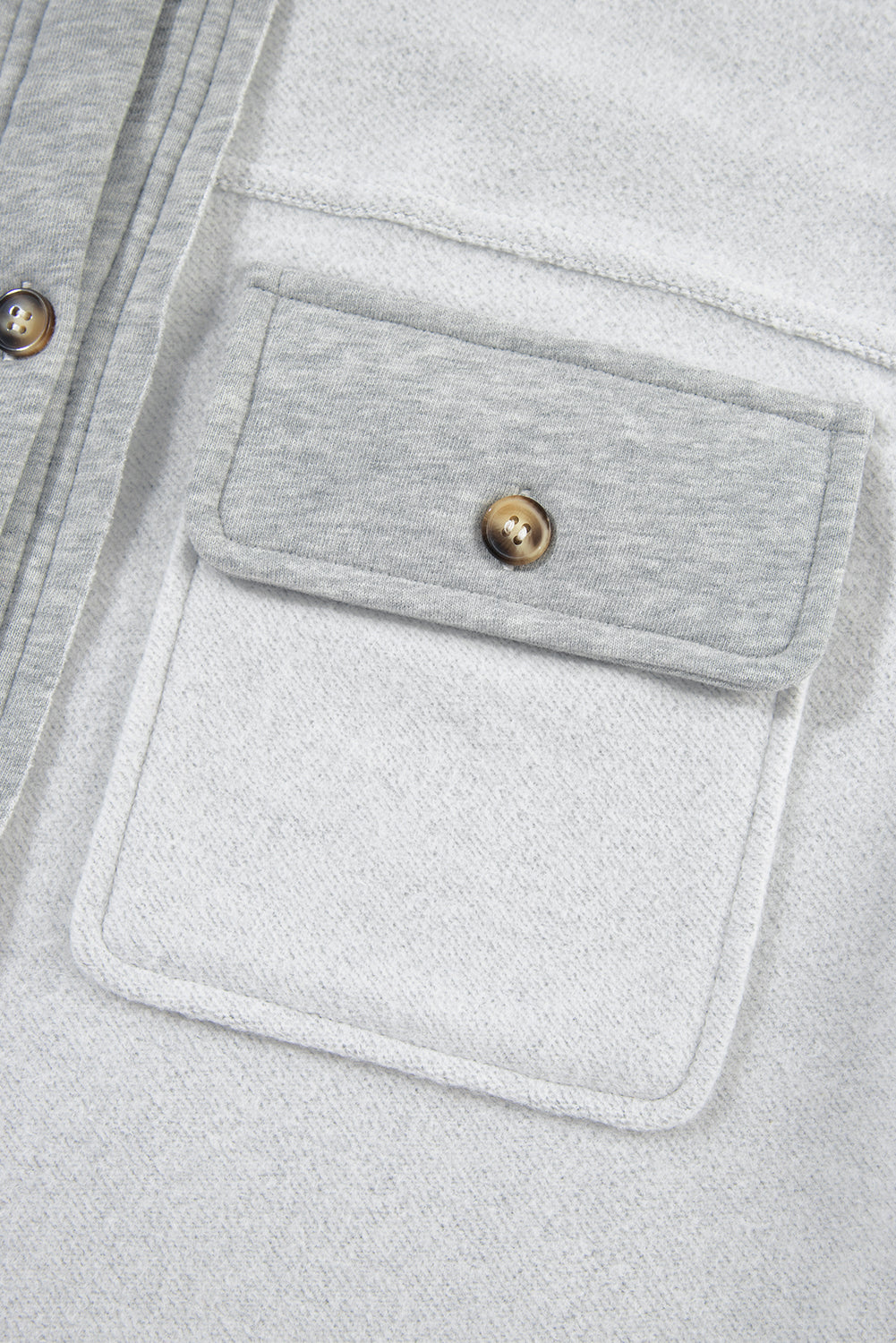 Pocketed Curved Hem Button Up Vest - Charming Charlie