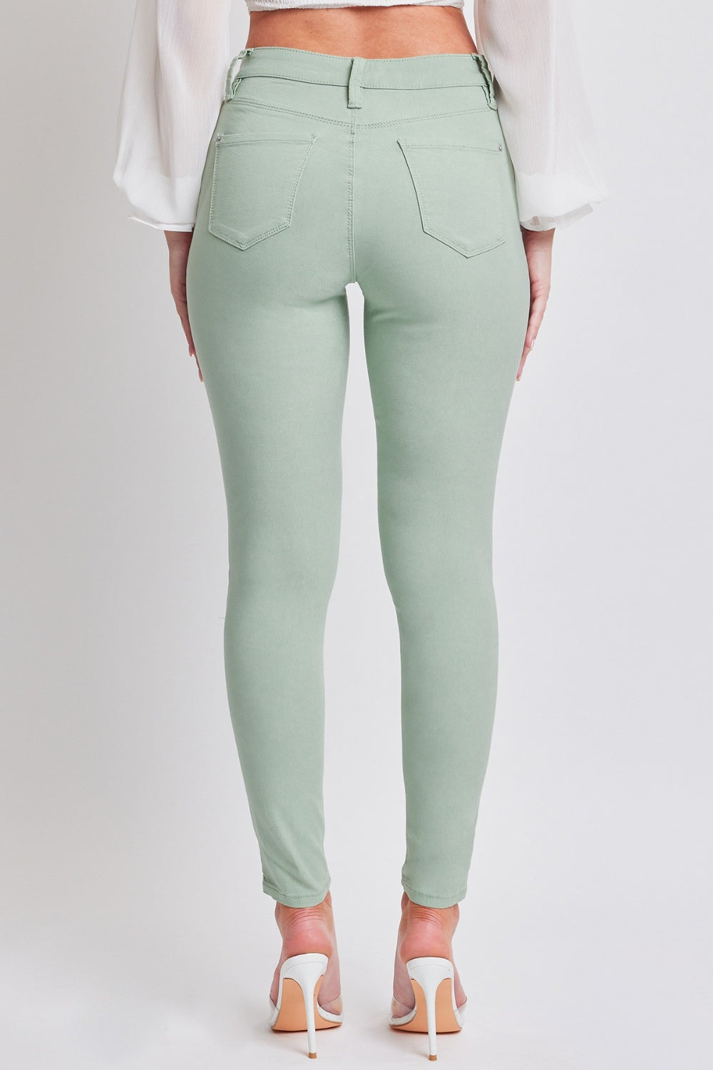 YMI Jeanswear Hyperstretch Mid-Rise Skinny Jeans - Charming Charlie