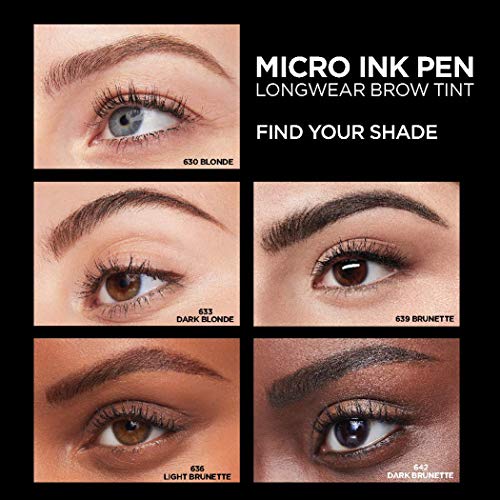 L'Oreal Paris Brow Stylist Micro Ink Pen by Brow Stylist, Up to 48HR Wear - Charming Charlie
