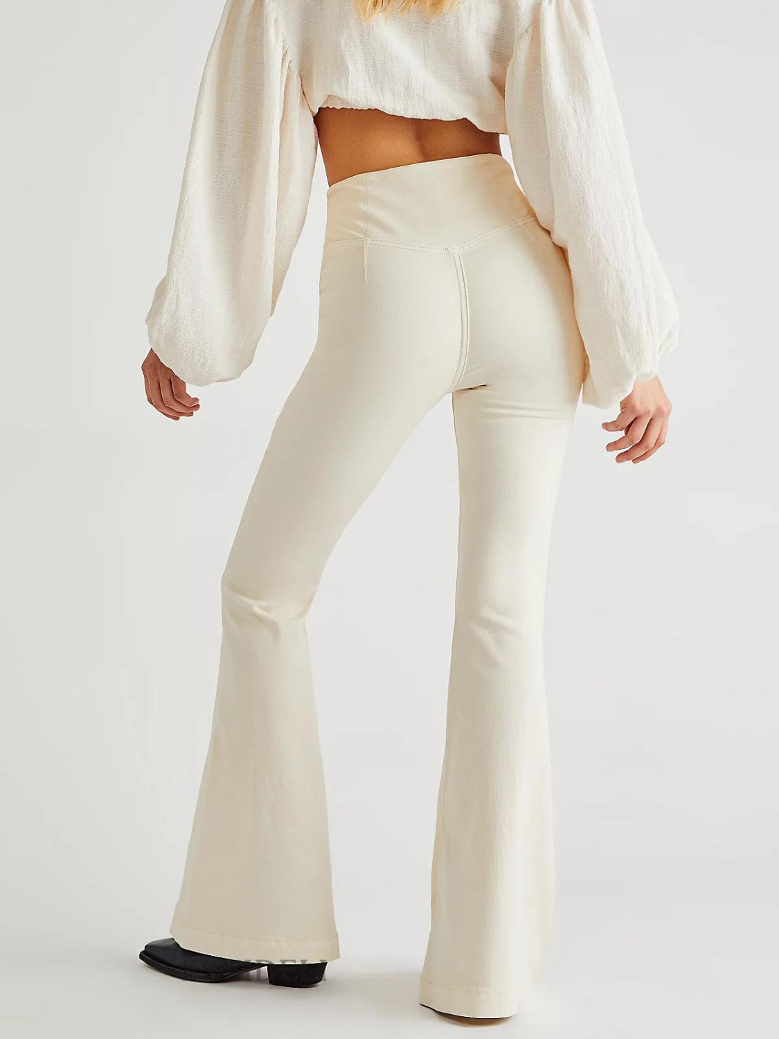 Asymmetric Waist Flare Jeans - Charming Charlie