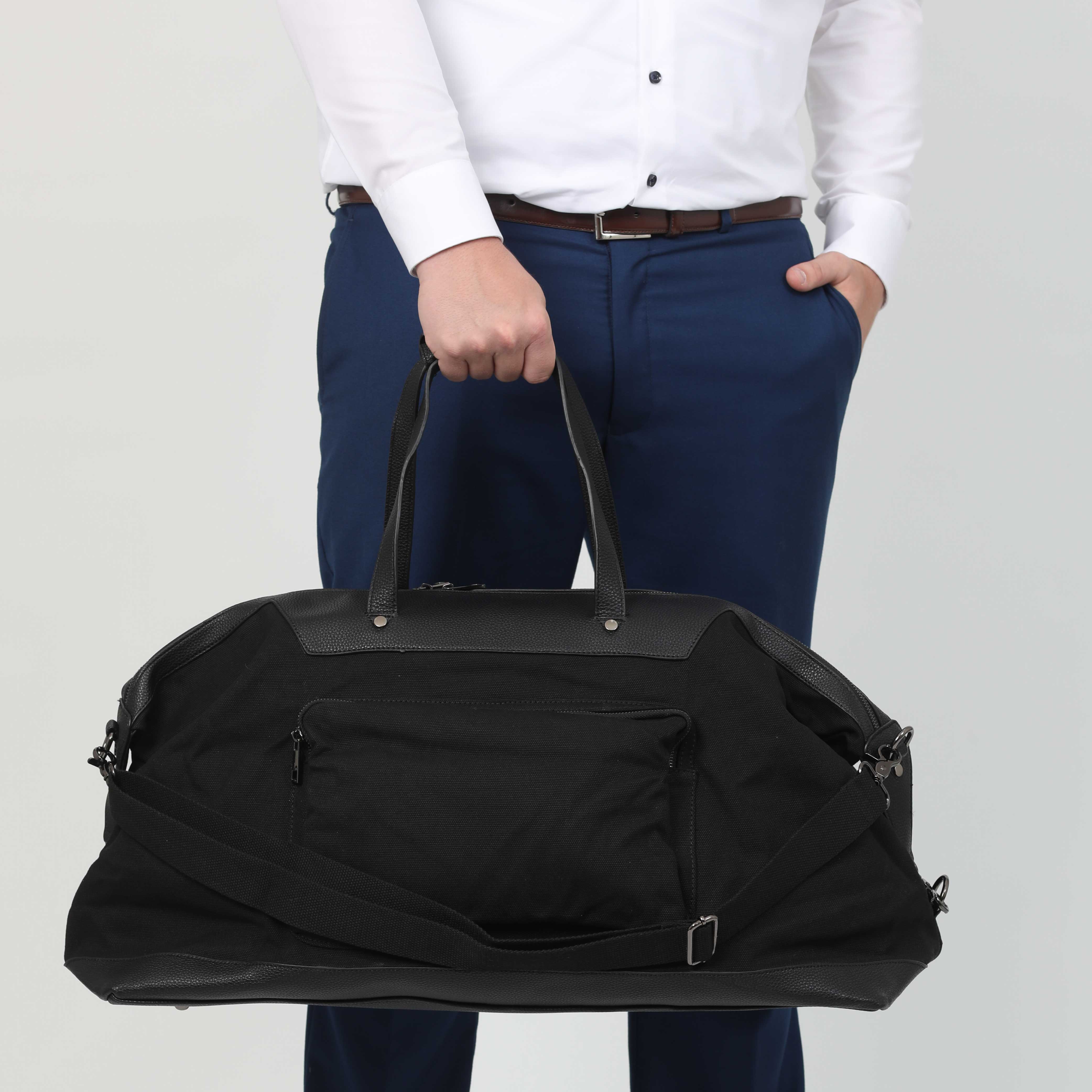 Canvas Weekender (2 Colors) - Charming Charlie