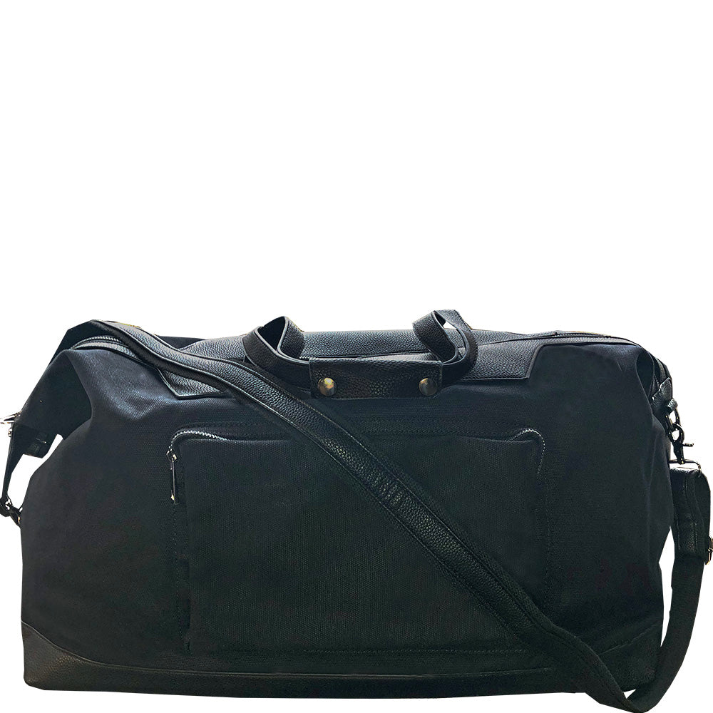 Canvas Weekender (2 Colors) - Charming Charlie
